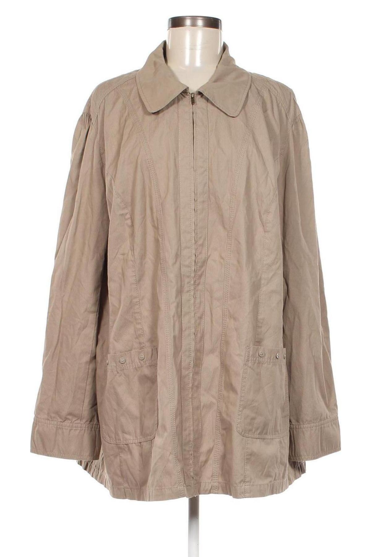 Damenjacke Ulla Popken, Größe XXL, Farbe Beige, Preis € 14,99