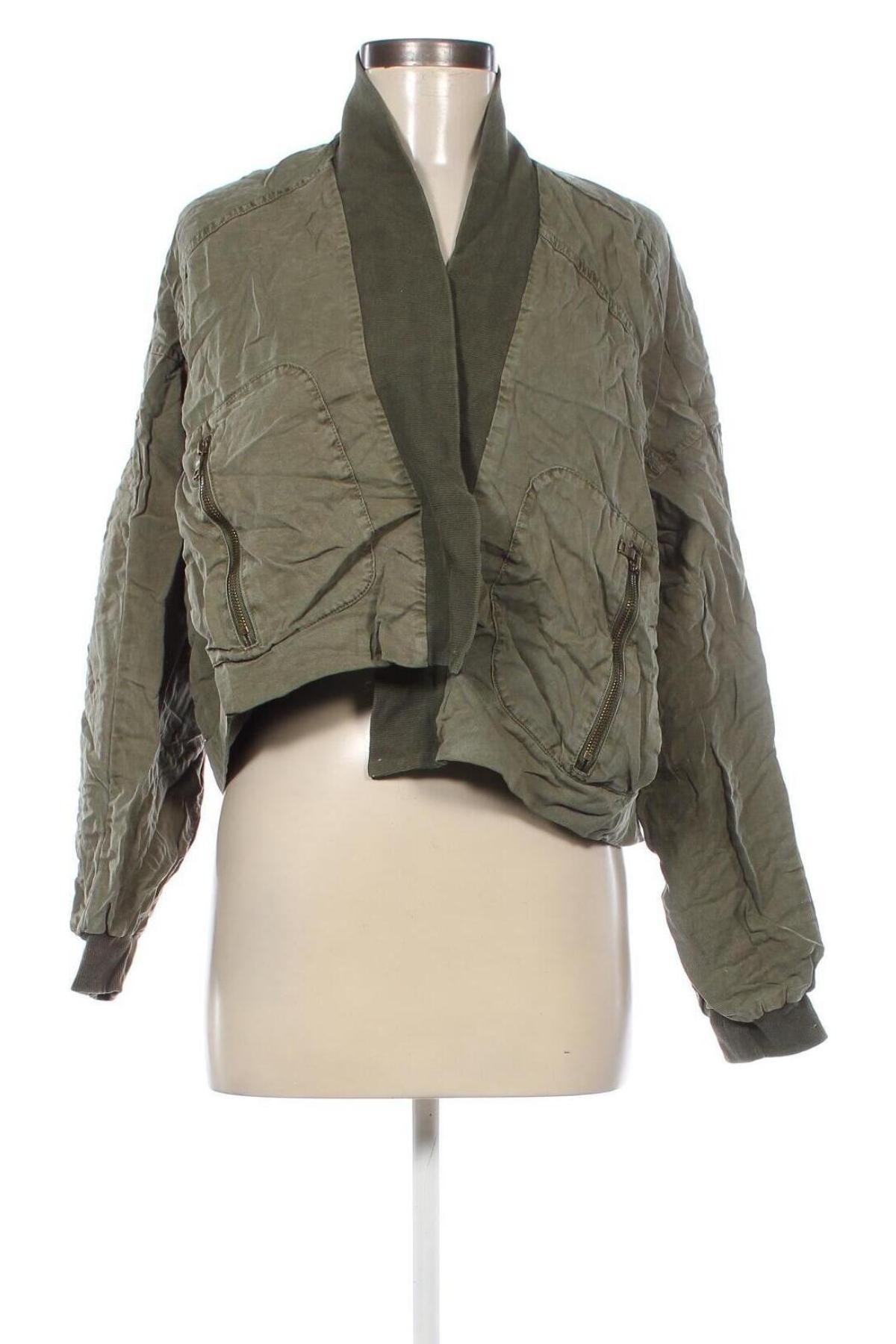 Geacă de femei Young Fabulous & Broke, Mărime L, Culoare Verde, Preț 146,99 Lei