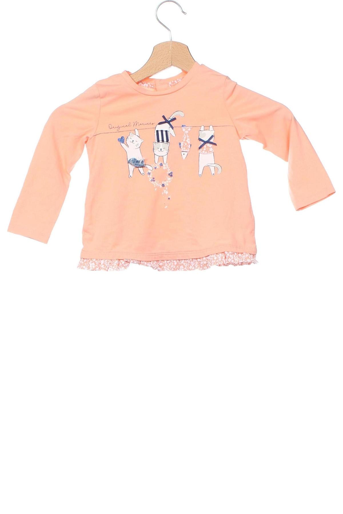 Kinder Shirt, Größe 12-18m/ 80-86 cm, Farbe Orange, Preis 3,99 €