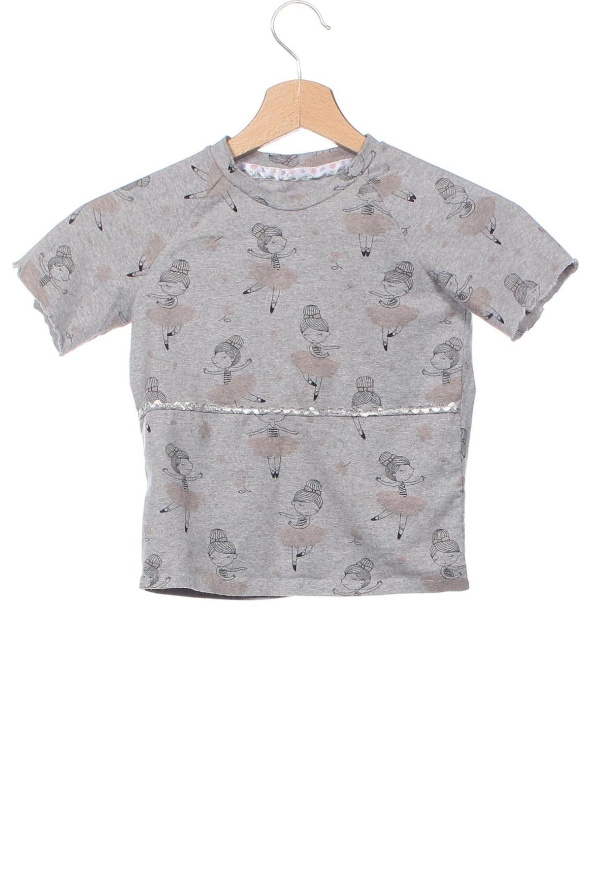 Kinder Shirt, Größe 4-5y/ 110-116 cm, Farbe Grau, Preis 3,99 €