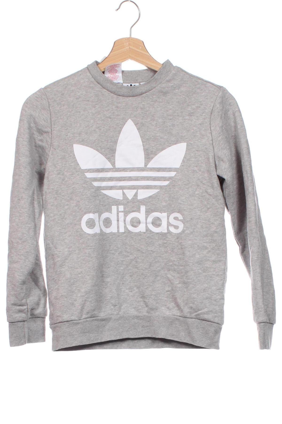 Kinder Shirt Adidas, Größe 11-12y/ 152-158 cm, Farbe Grau, Preis 16,99 €