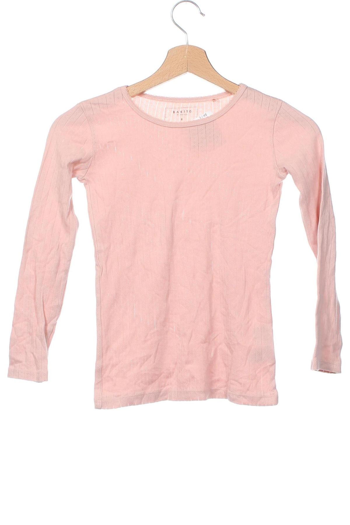 Kinder Shirt Bakito, Größe 8-9y/ 134-140 cm, Farbe Rosa, Preis 7,99 €