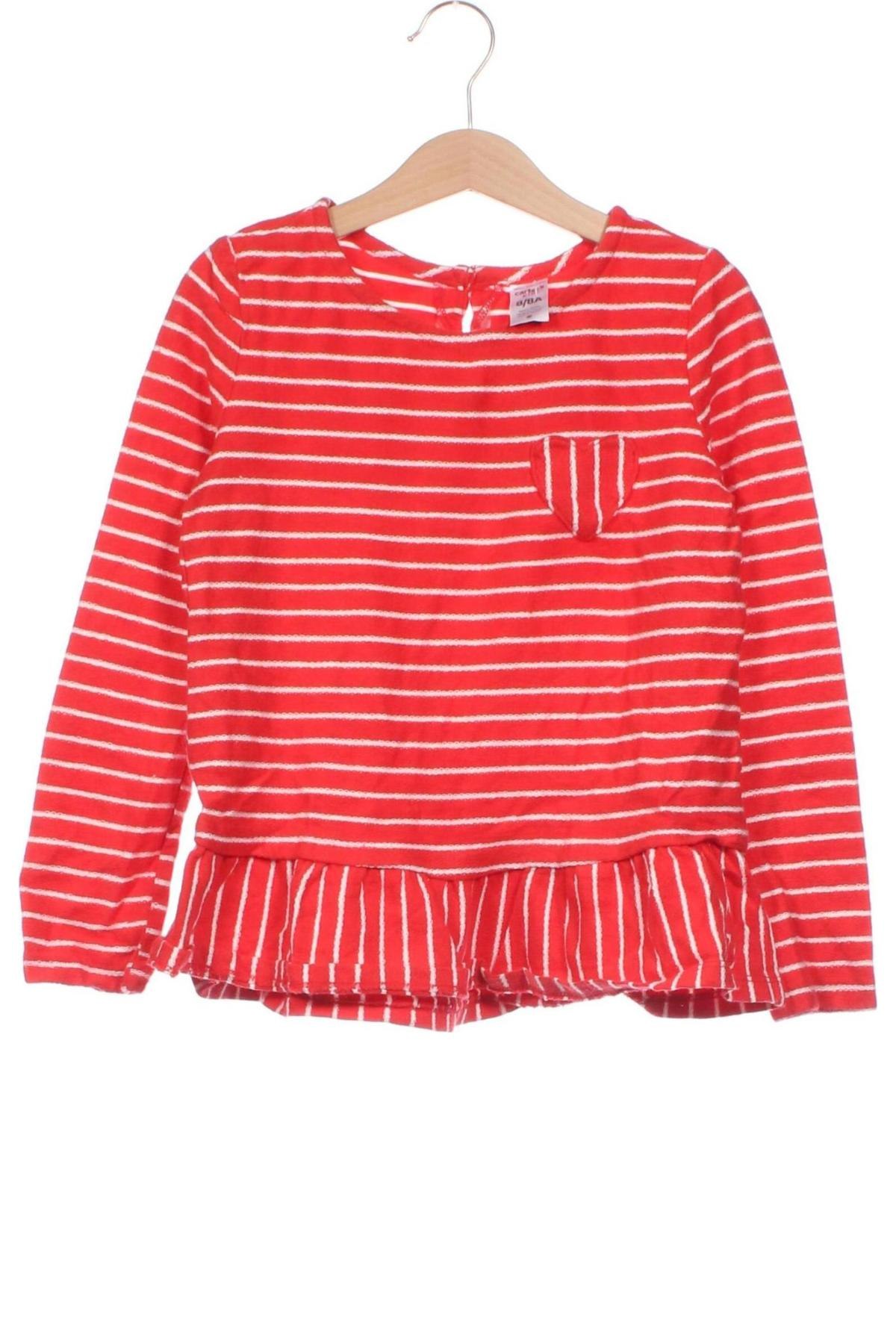 Kinder Shirt Carter's, Größe 7-8y/ 128-134 cm, Farbe Rot, Preis 7,99 €