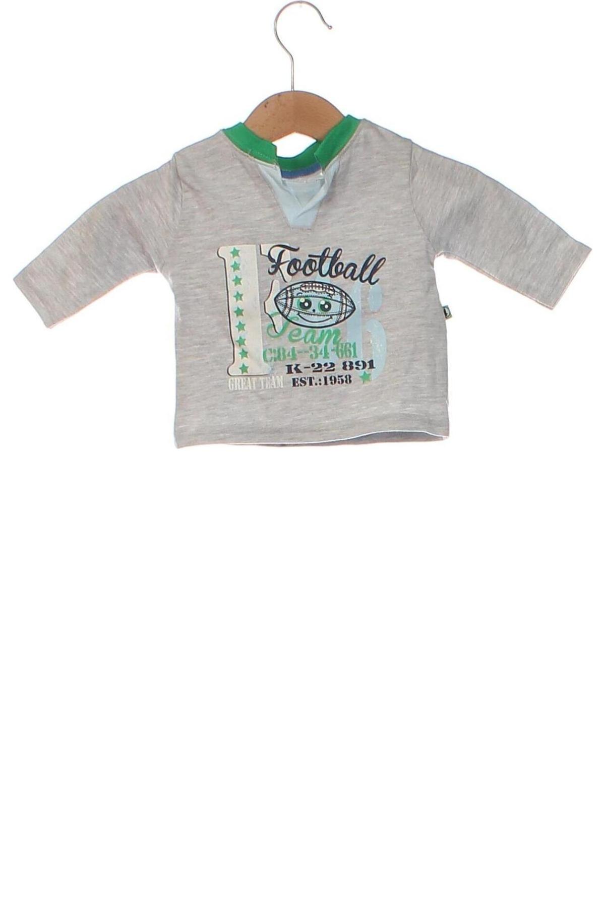 Kinder Shirt Ergee, Größe 0-1m/ 50 cm, Farbe Grau, Preis 3,49 €