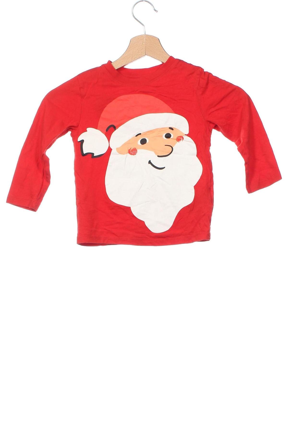 Kinder Shirt H&M, Größe 2-3y/ 98-104 cm, Farbe Rot, Preis 4,99 €