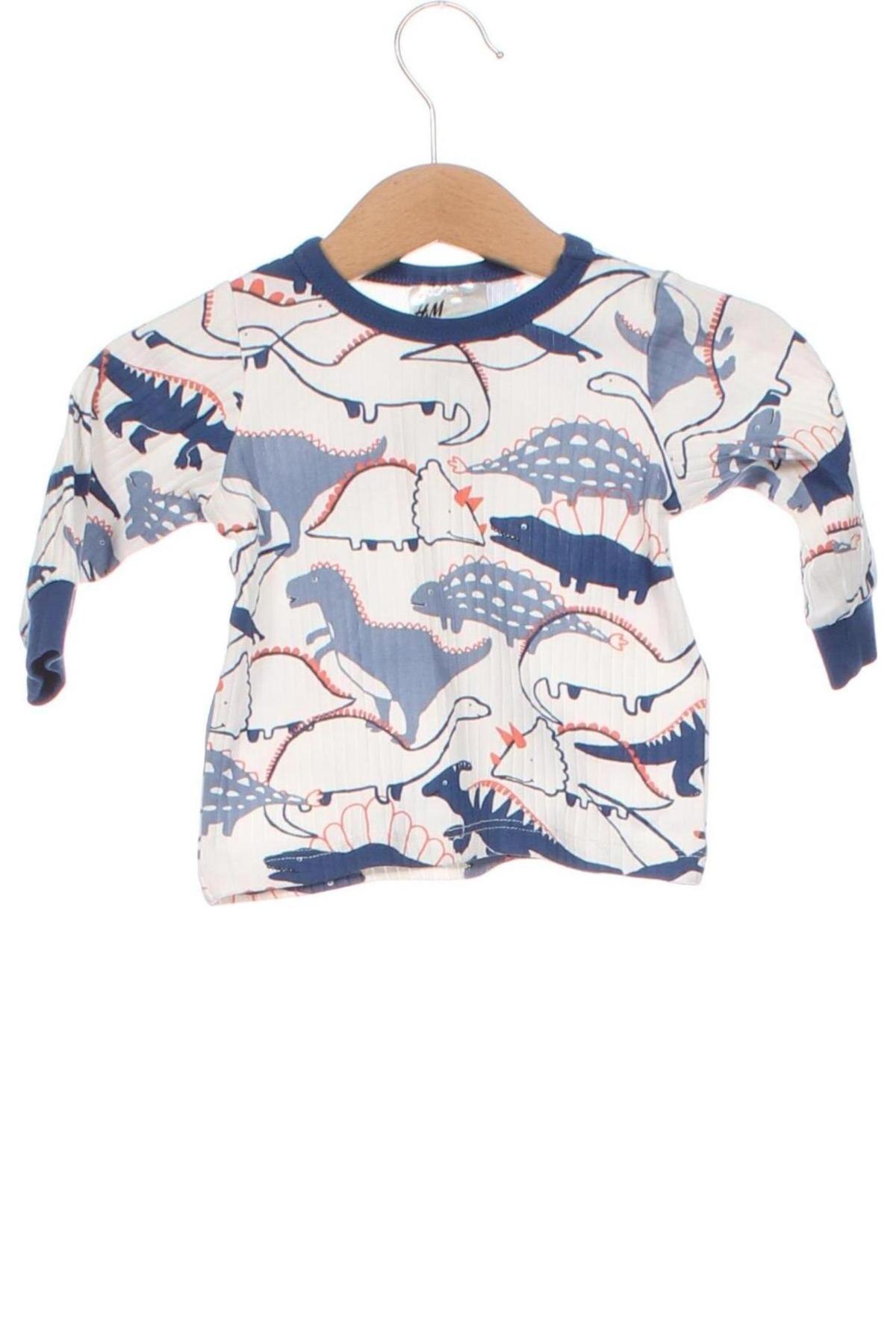 Kinder Shirt H&M, Größe 1-2m/ 50-56 cm, Farbe Mehrfarbig, Preis € 3,99