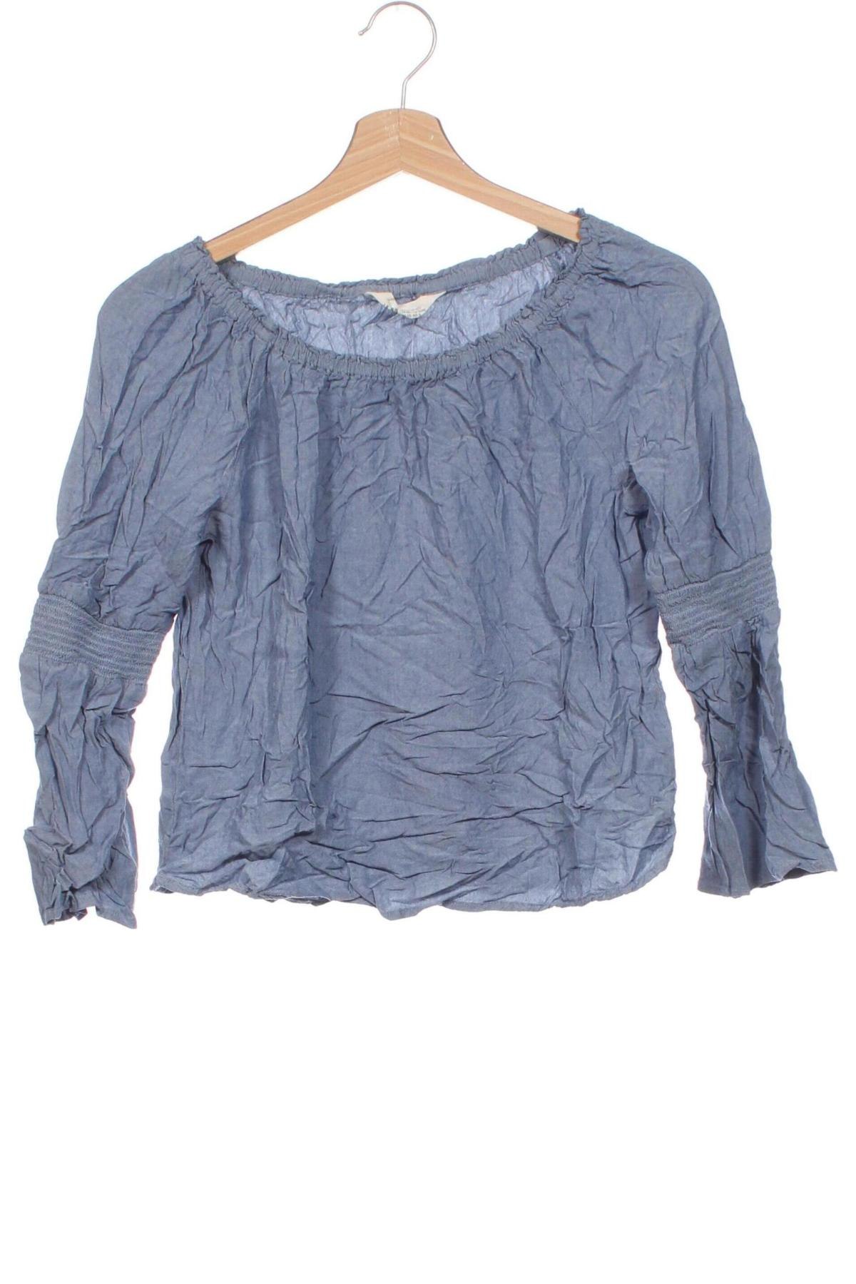 Kinder Shirt H&M, Größe 14-15y/ 168-170 cm, Farbe Blau, Preis € 3,99