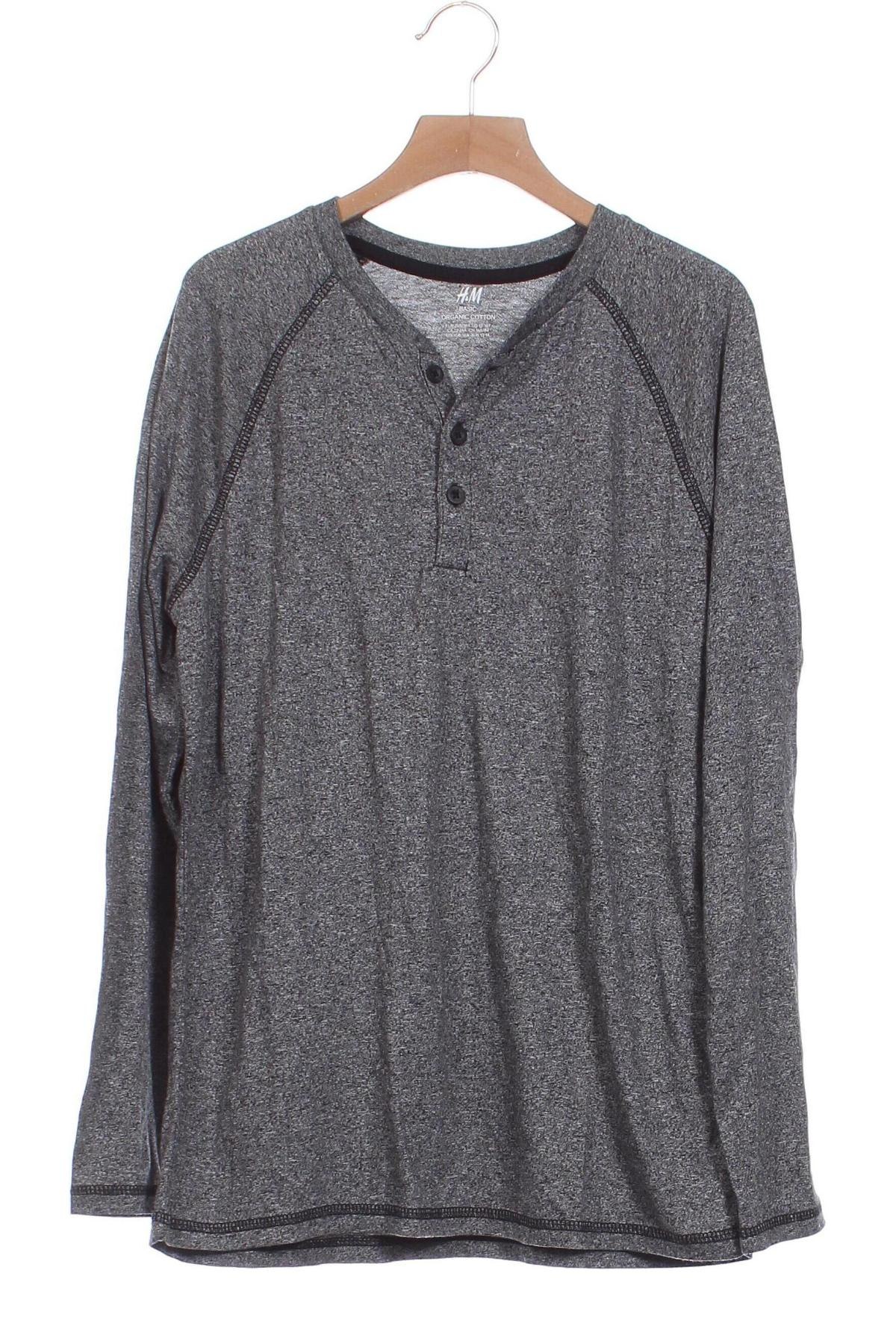 Kinder Shirt H&M, Größe 12-13y/ 158-164 cm, Farbe Grau, Preis 5,99 €