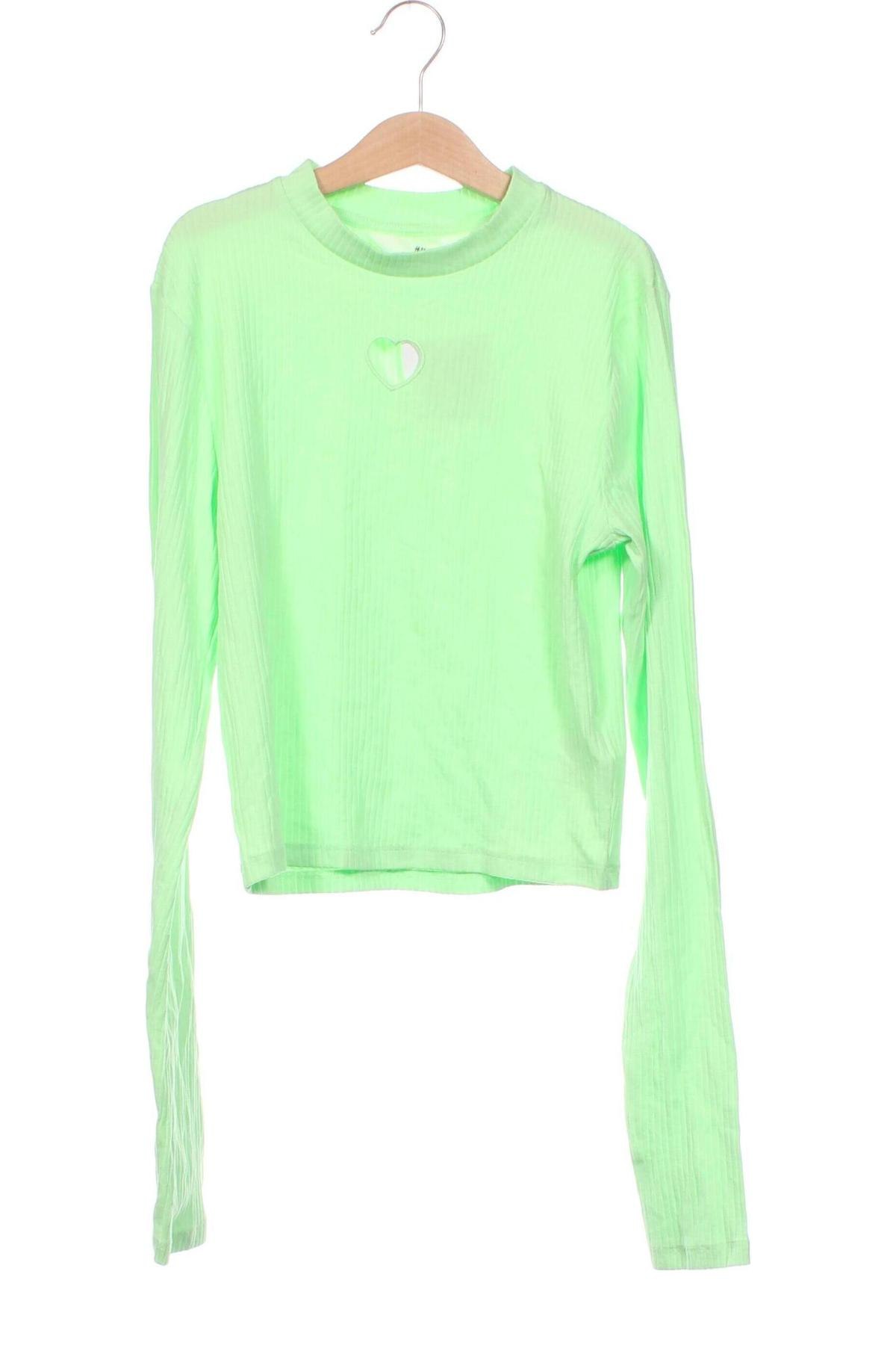 Kinder Shirt H&M, Größe 14-15y/ 168-170 cm, Farbe Grün, Preis € 4,99