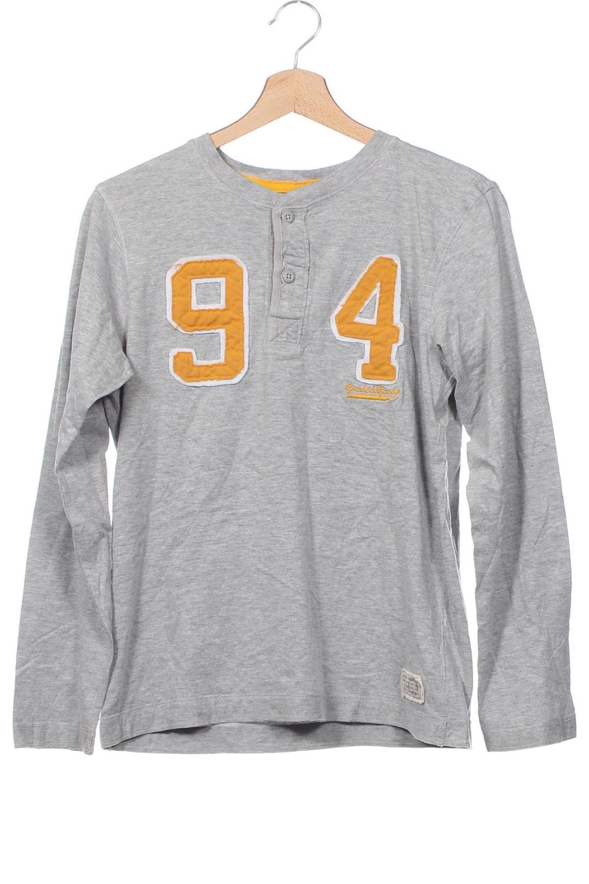 Kinder Shirt H&M L.O.G.G., Größe 12-13y/ 158-164 cm, Farbe Grau, Preis 4,99 €