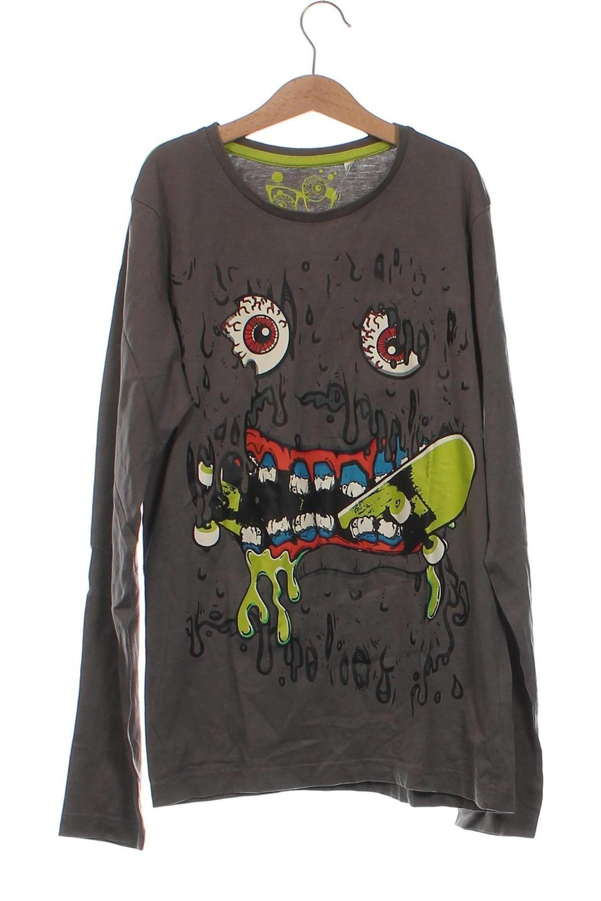 Kinder Shirt Here+There, Größe 12-13y/ 158-164 cm, Farbe Grau, Preis € 6,99