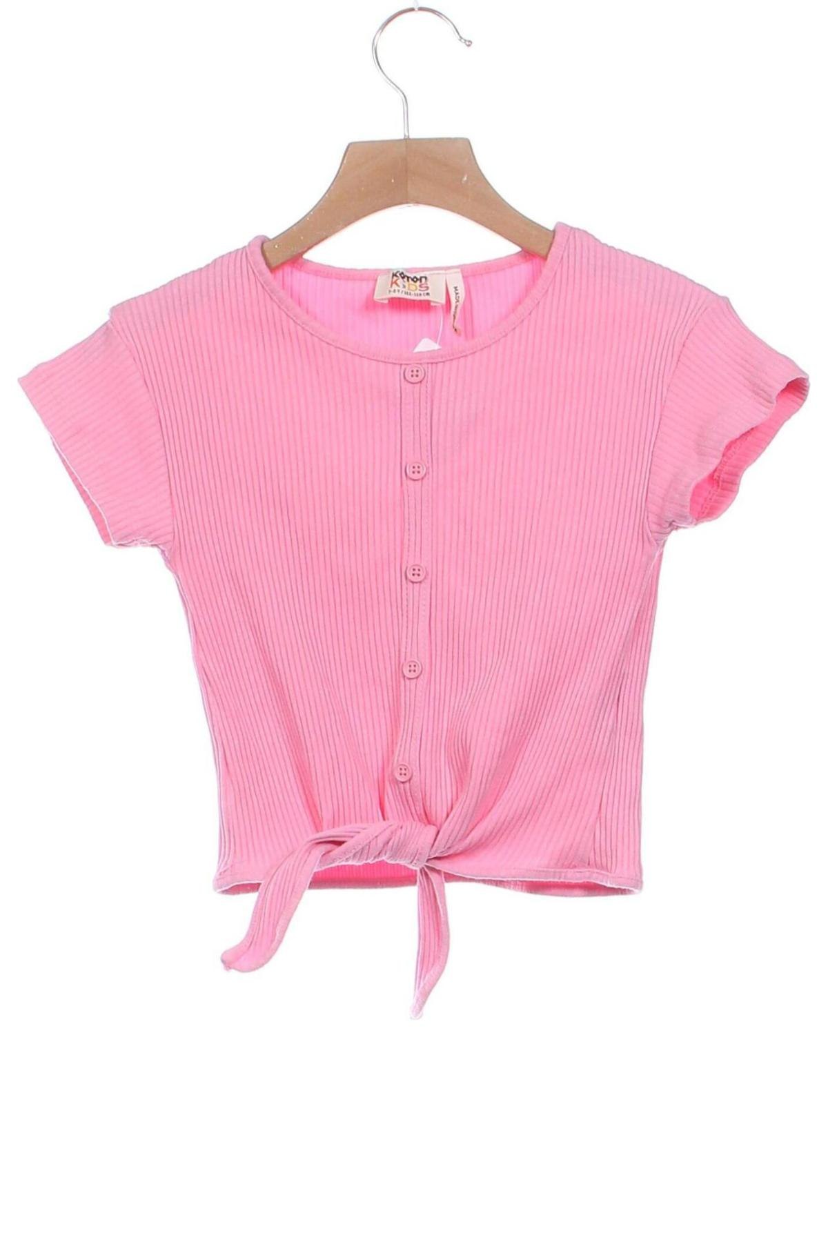 Kinder Shirt Koton, Größe 6-7y/ 122-128 cm, Farbe Rosa, Preis € 5,99