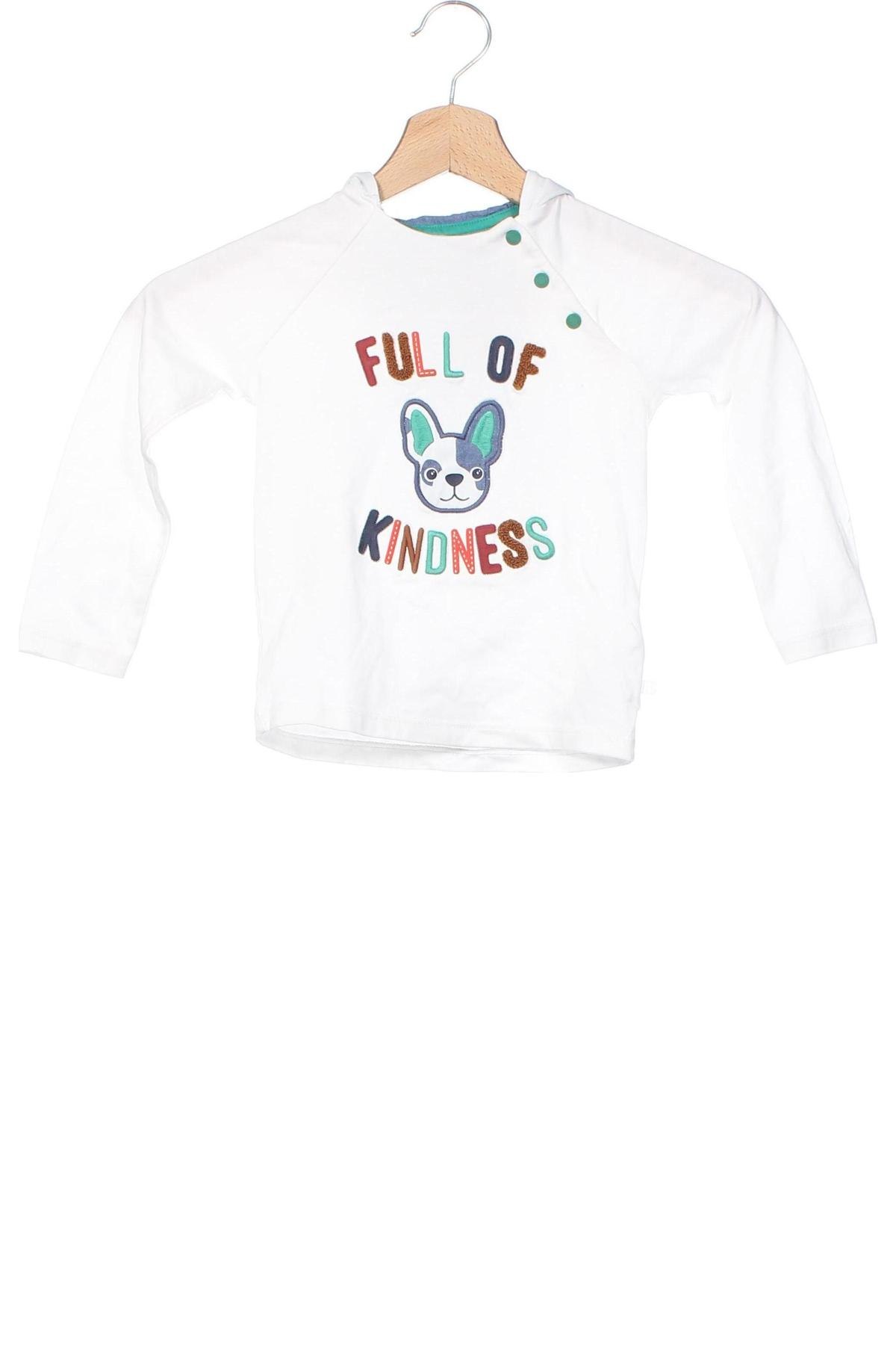 Kinder Shirt Obaibi, Größe 12-18m/ 80-86 cm, Farbe Weiß, Preis 3,99 €