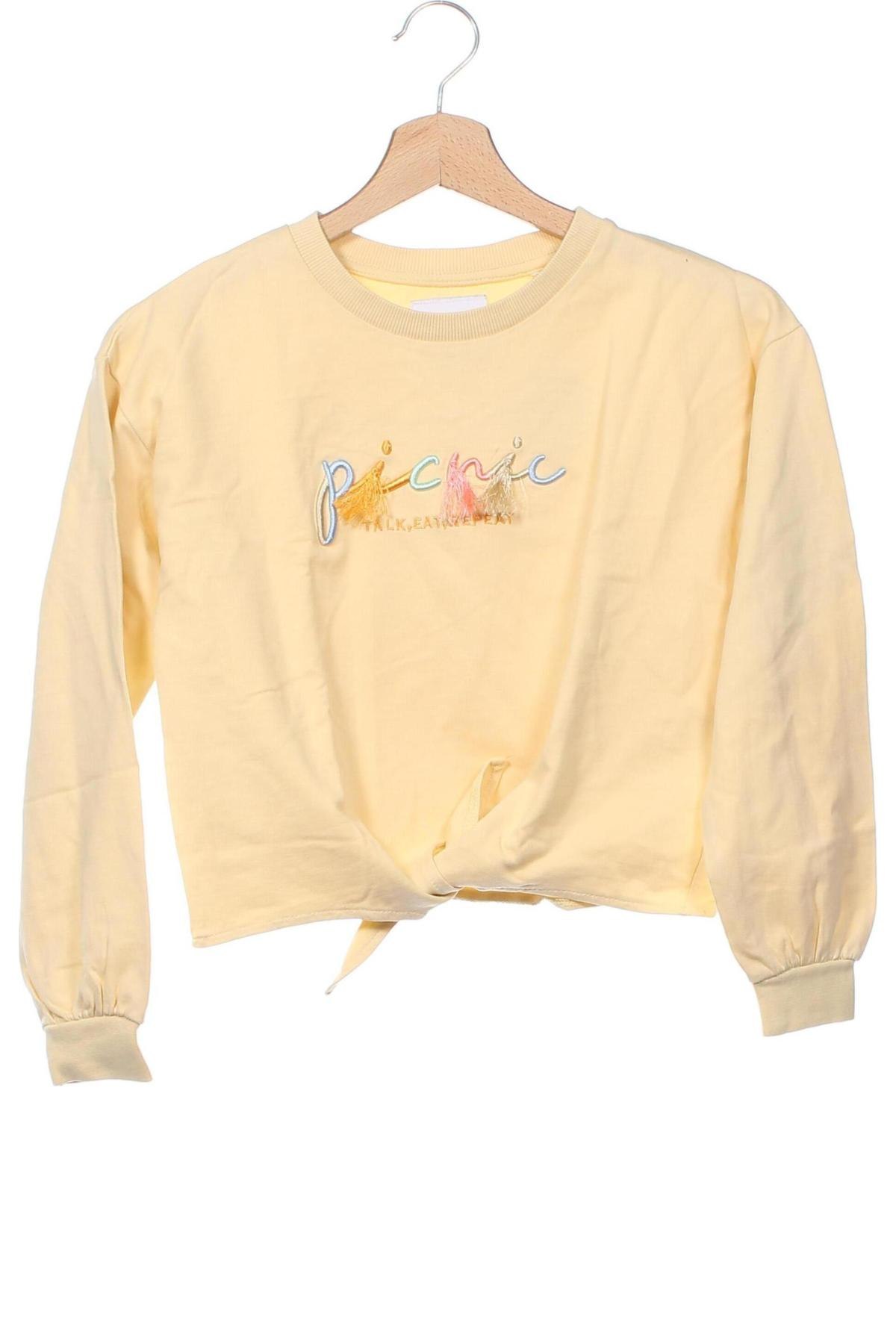 Kinder Shirt Reserved, Größe 7-8y/ 128-134 cm, Farbe Gelb, Preis 3,99 €