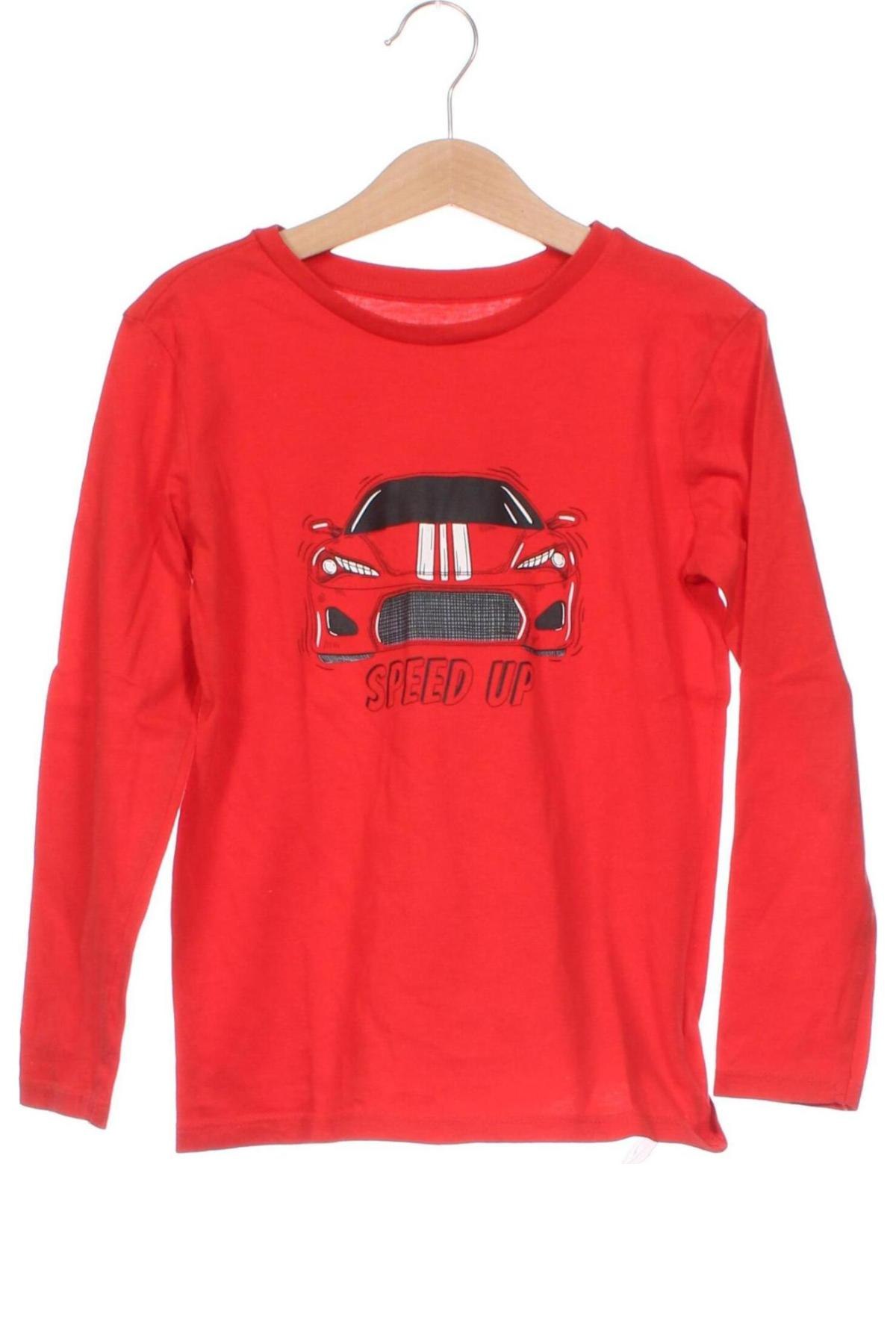 Kinder Shirt Sinsay, Größe 6-7y/ 122-128 cm, Farbe Rot, Preis 3,49 €