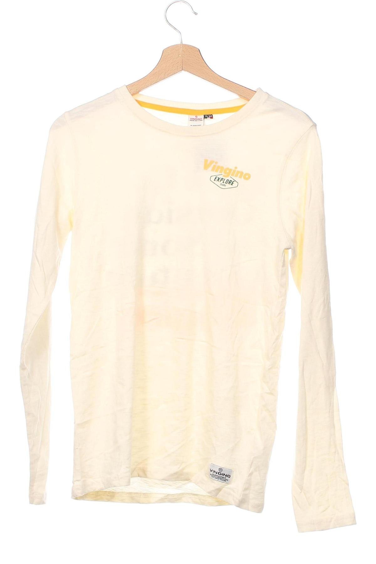 Kinder Shirt Vingino, Größe 13-14y/ 164-168 cm, Farbe Beige, Preis 6,99 €