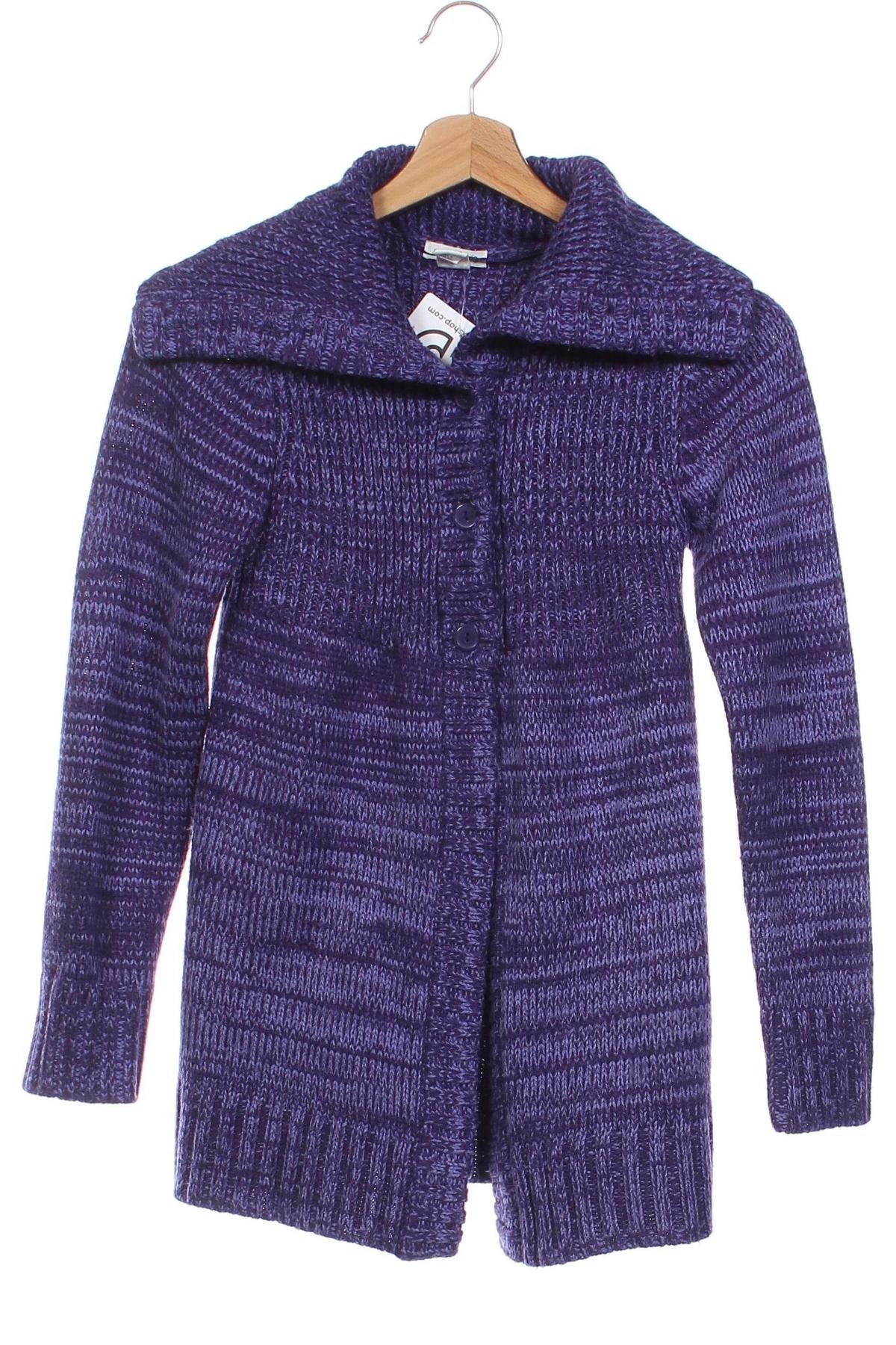 Kinder Strickjacke H&D, Größe 10-11y/ 146-152 cm, Farbe Lila, Preis 6,49 €