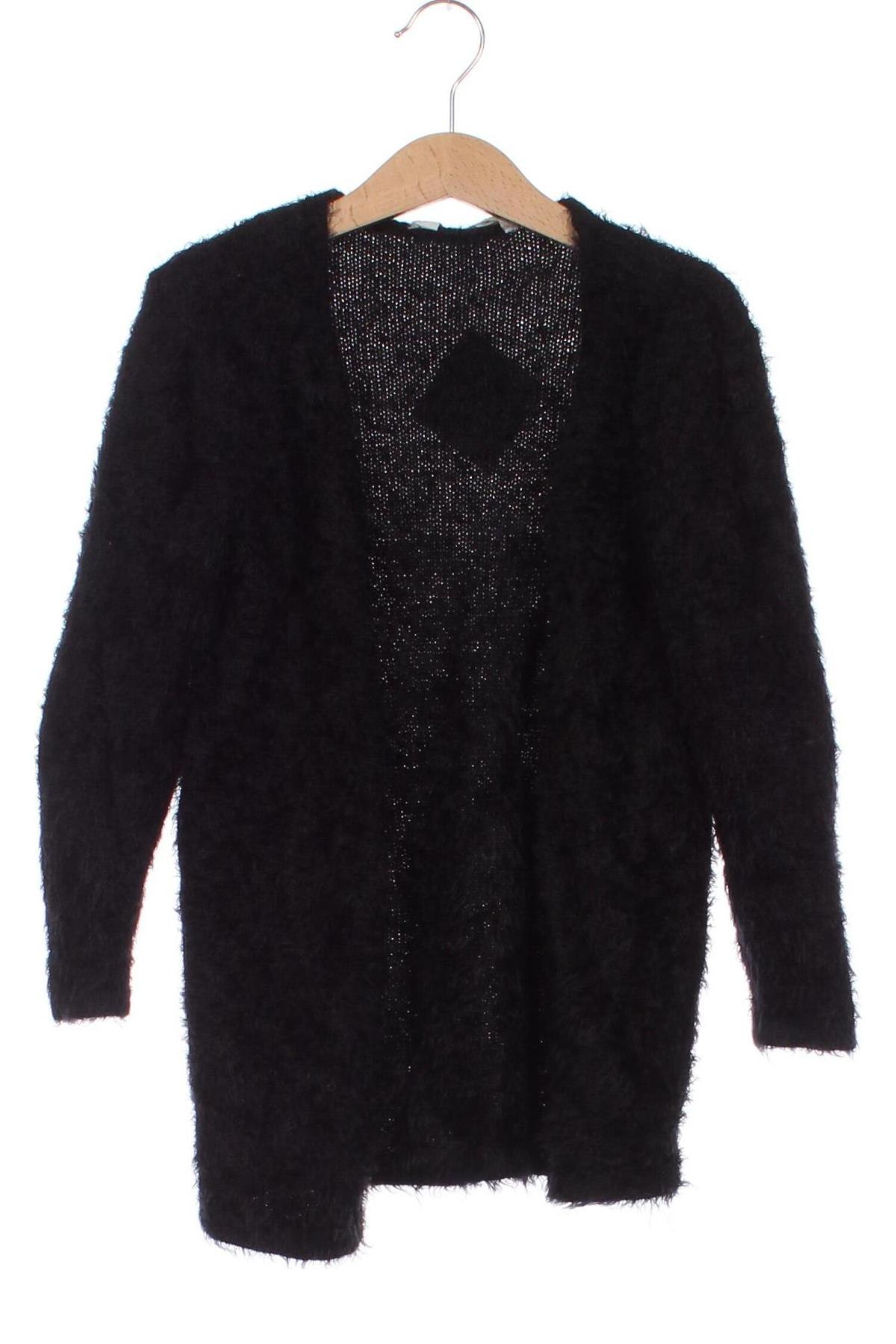 Kinder Strickjacke H&M, Größe 4-5y/ 110-116 cm, Farbe Schwarz, Preis € 5,99