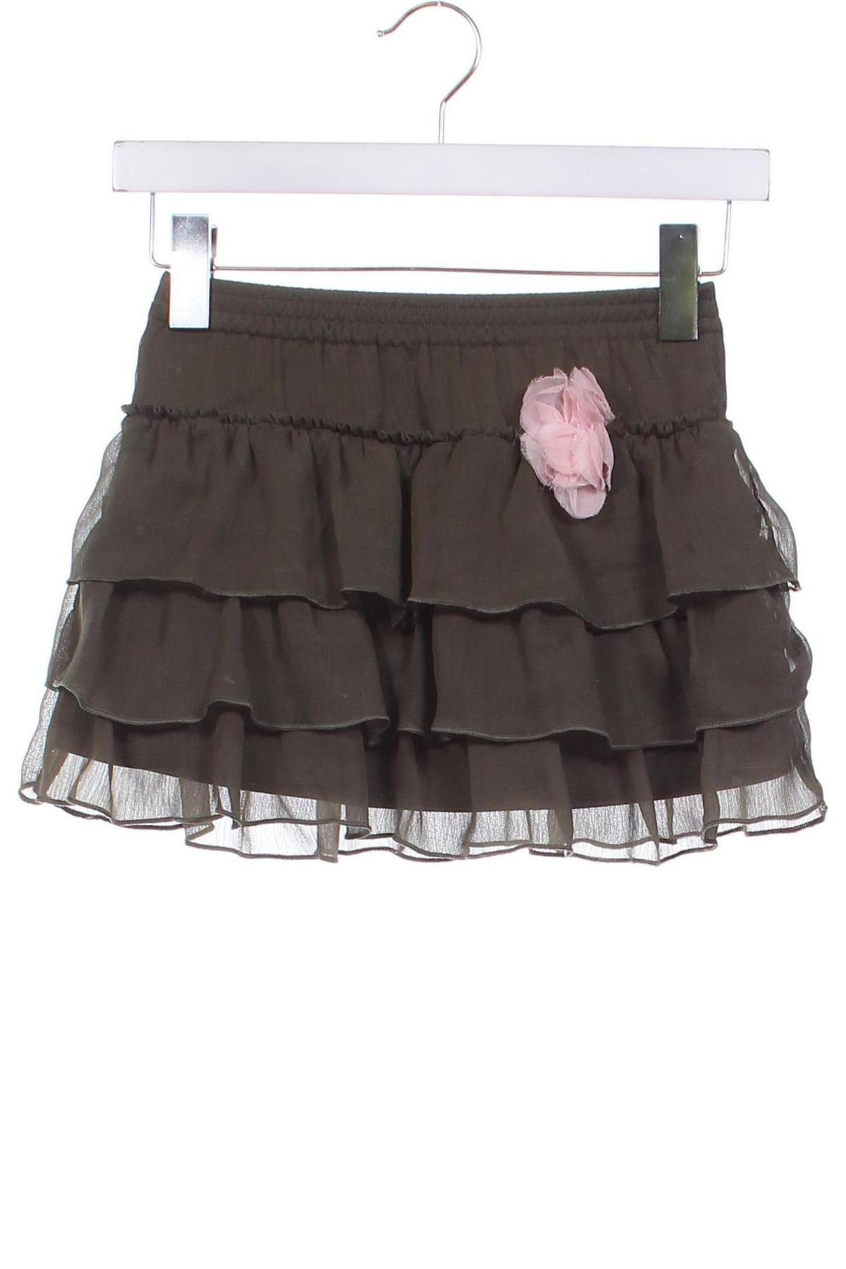 Fustă pentru copii H&M, Mărime 6-7y/ 122-128 cm, Culoare Verde, Preț 29,99 Lei