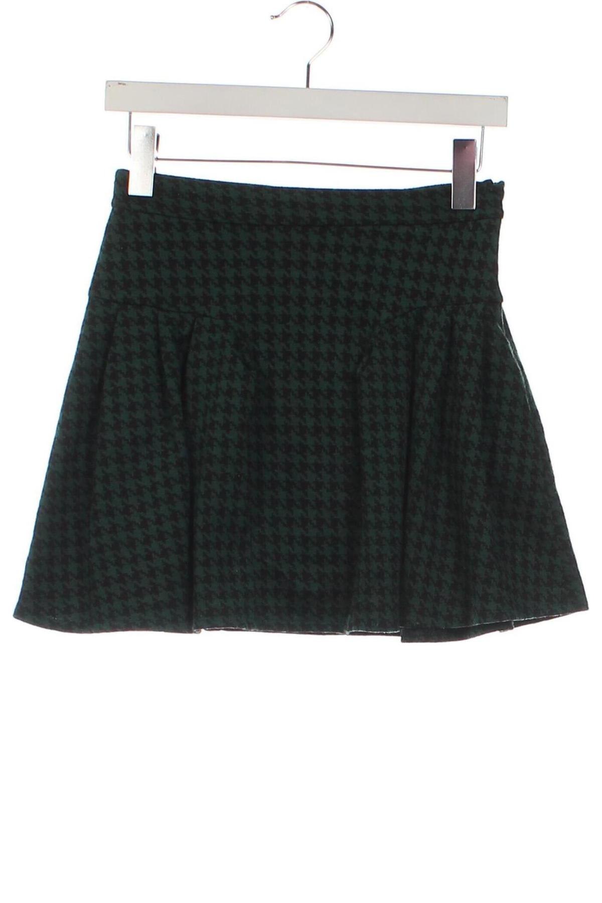 Detská sukňa  Zara, Veľkosť 13-14y/ 164-168 cm, Farba Zelená, Cena  12,95 €