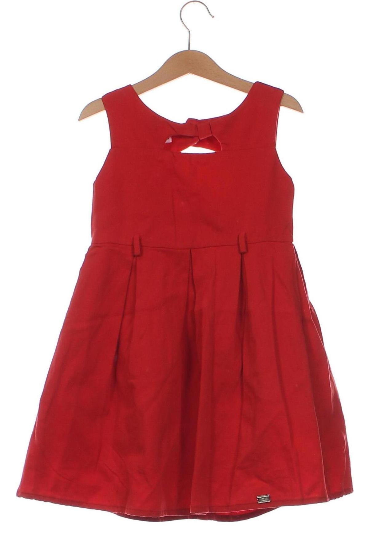 Kinderkleid, Größe 5-6y/ 116-122 cm, Farbe Rot, Preis 6,49 €