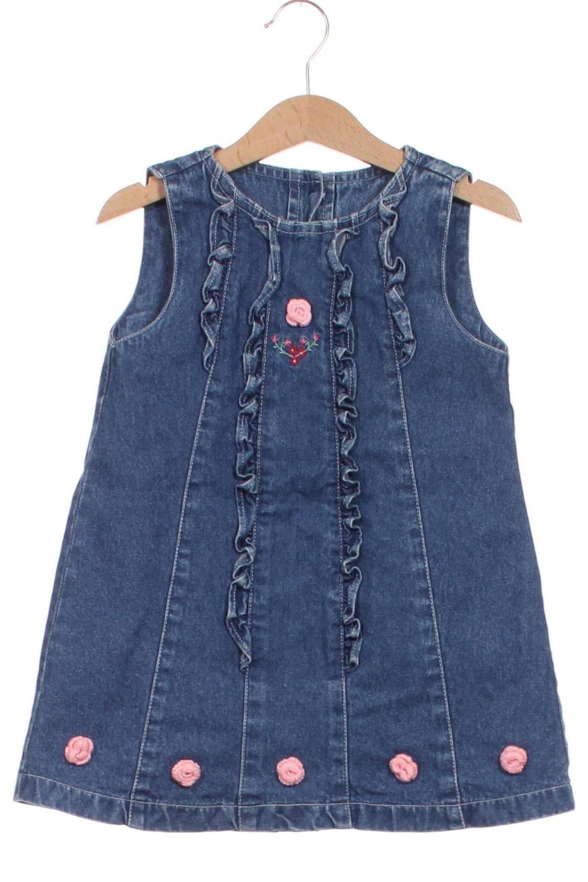 Kinderkleid, Größe 18-24m/ 86-98 cm, Farbe Blau, Preis € 4,99