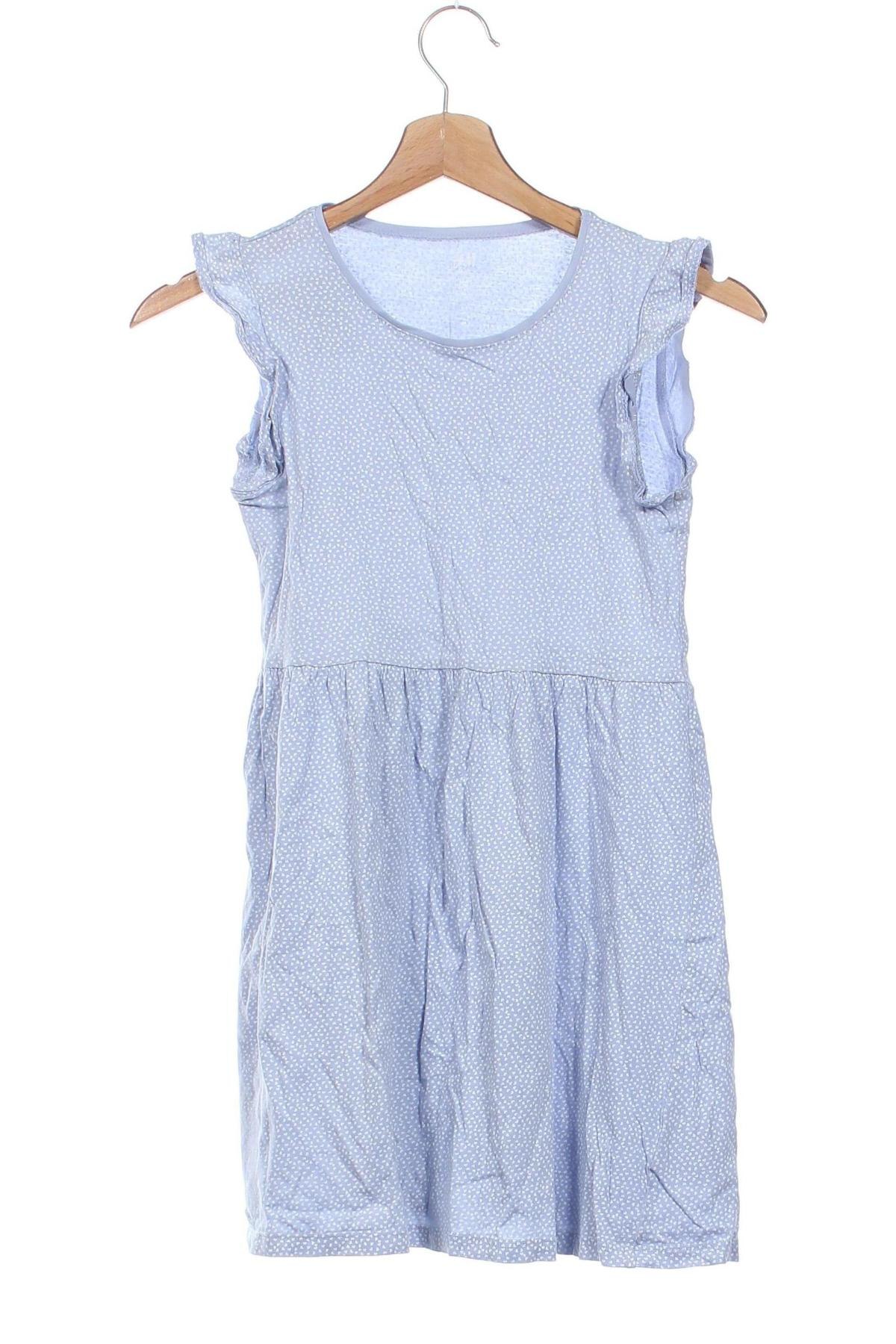 Kinderkleid H&M, Größe 8-9y/ 134-140 cm, Farbe Blau, Preis 4,99 €