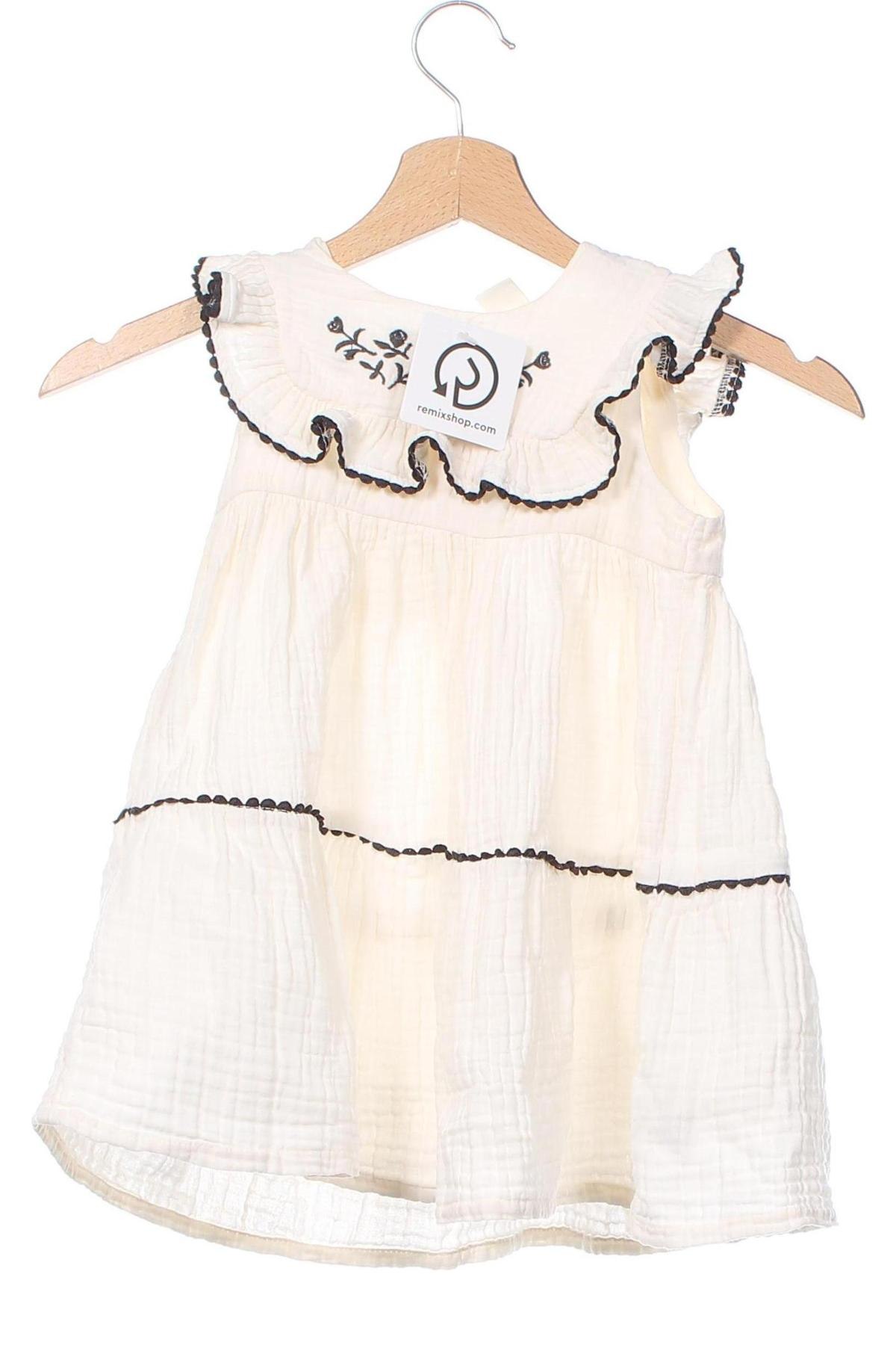 Kinderkleid H&M, Größe 18-24m/ 86-98 cm, Farbe Ecru, Preis 4,99 €