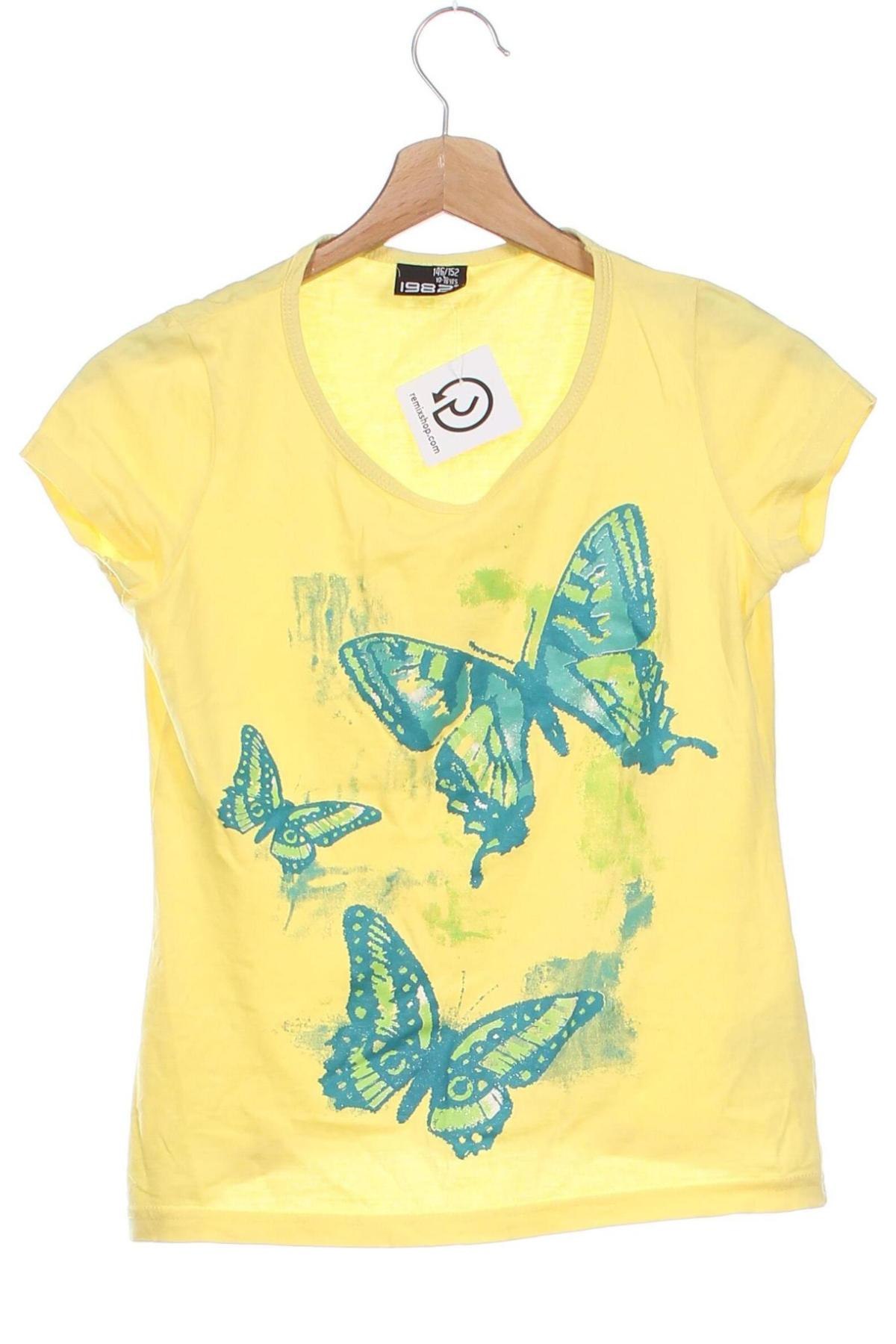 Kinder T-Shirt, Größe 10-11y/ 146-152 cm, Farbe Gelb, Preis 6,14 €