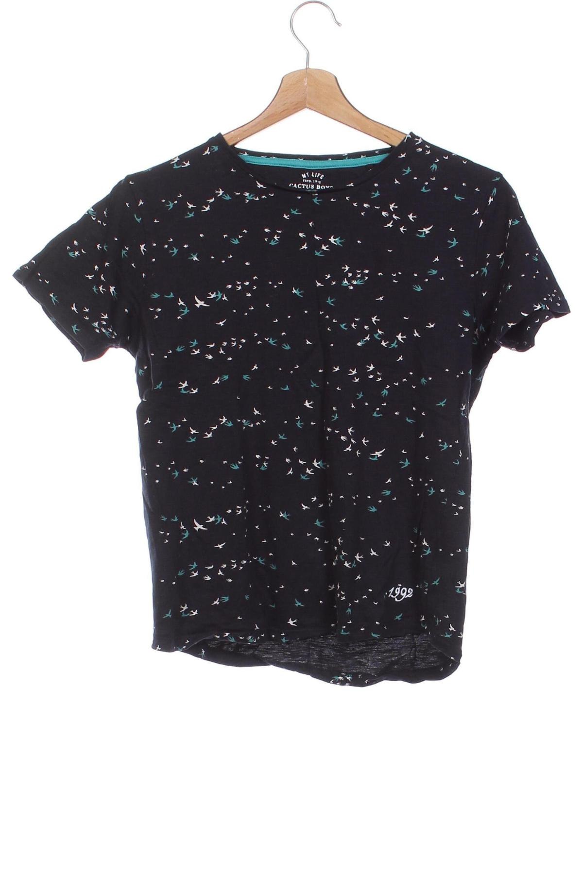 Kinder T-Shirt Cactus, Größe 11-12y/ 152-158 cm, Farbe Blau, Preis € 2,99