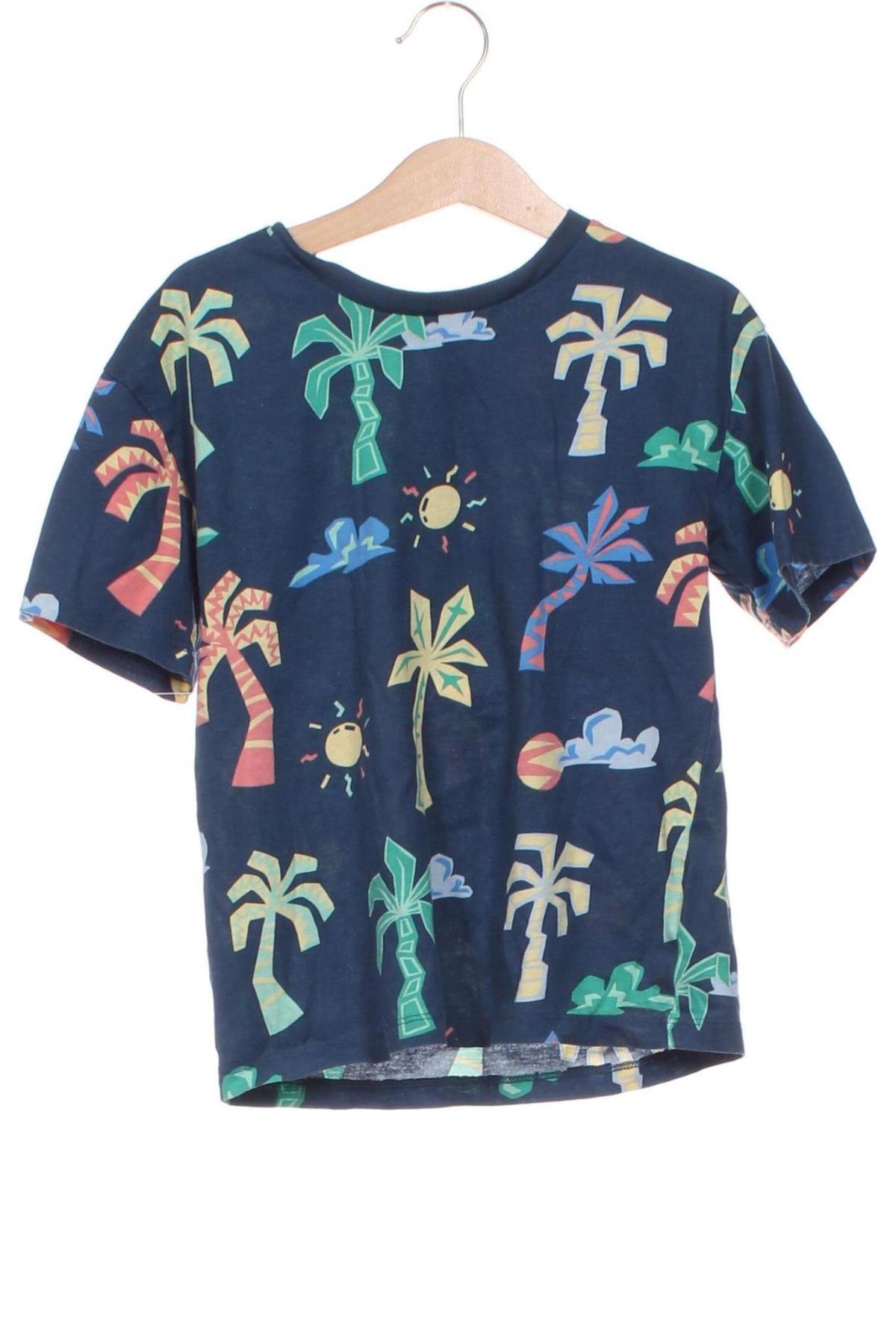 Dziecięcy T-shirt H&M, Rozmiar 4-5y/ 110-116 cm, Kolor Niebieski, Cena 16,99 zł