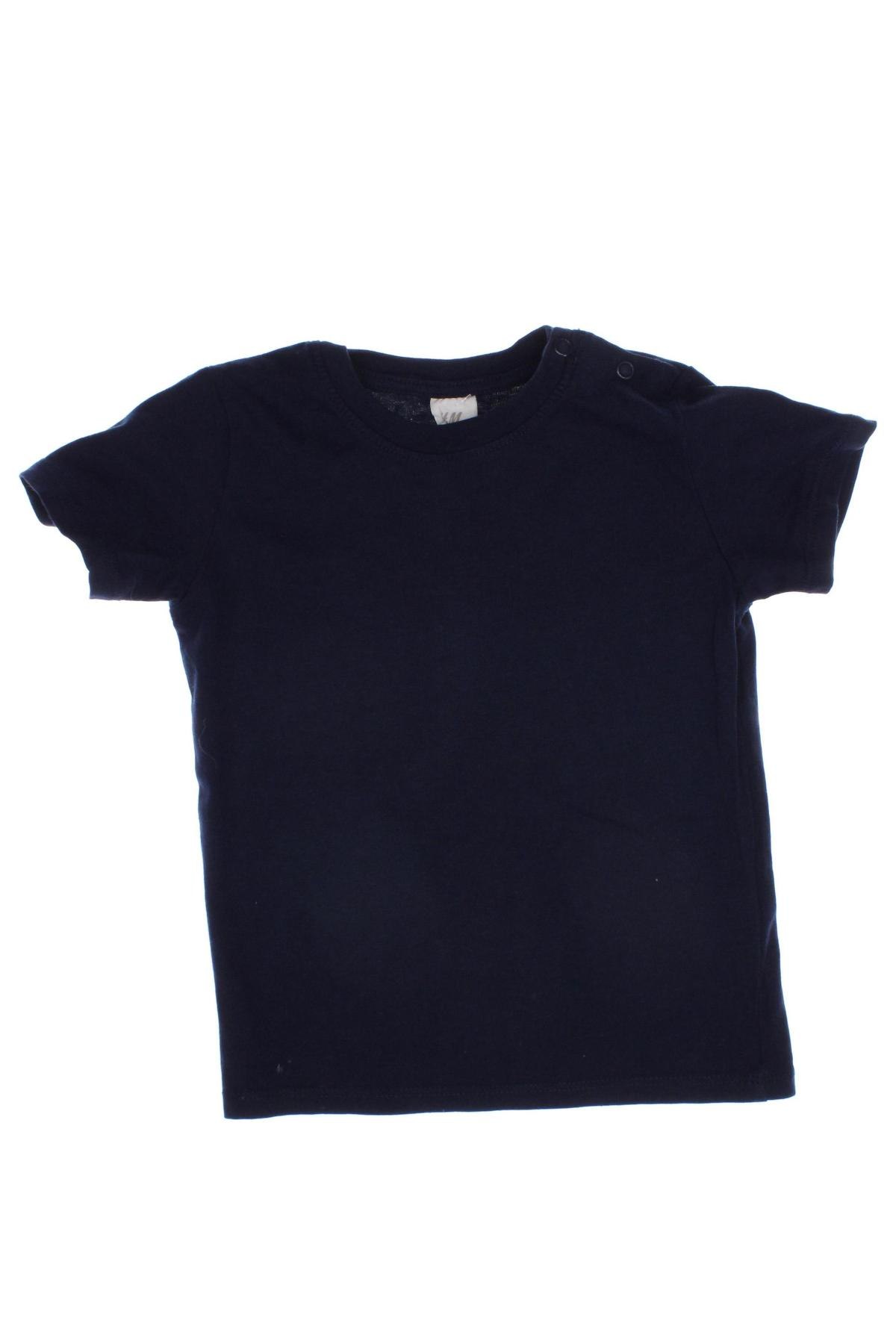 Dziecięcy T-shirt H&M, Rozmiar 18-24m/ 86-98 cm, Kolor Niebieski, Cena 11,99 zł