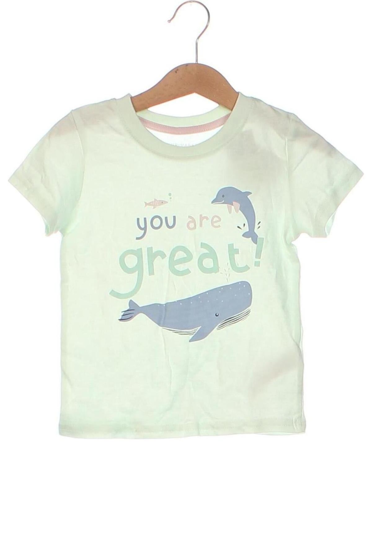 Tricou pentru copii Primark, Mărime 18-24m/ 86-98 cm, Culoare Verde, Preț 24,99 Lei