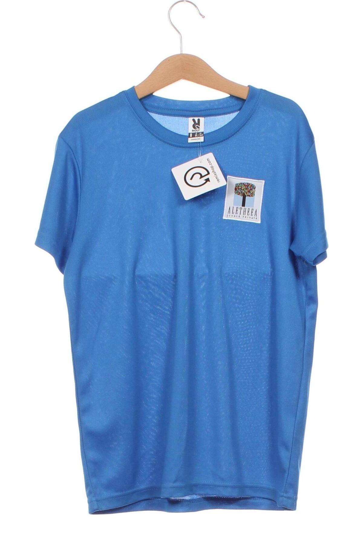 Kinder T-Shirt Roly, Größe 7-8y/ 128-134 cm, Farbe Blau, Preis € 3,99