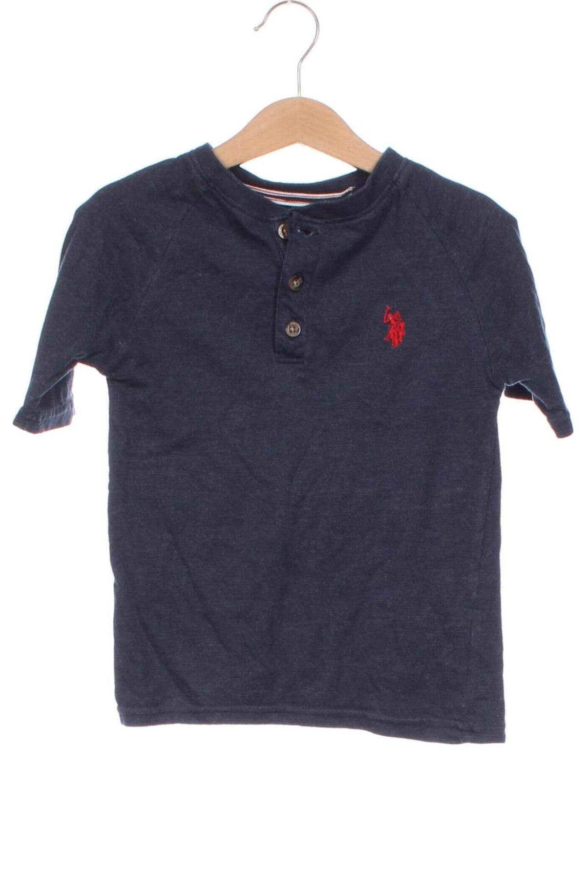 Dziecięcy T-shirt U.S. Polo Assn., Rozmiar 4-5y/ 110-116 cm, Kolor Niebieski, Cena 27,99 zł