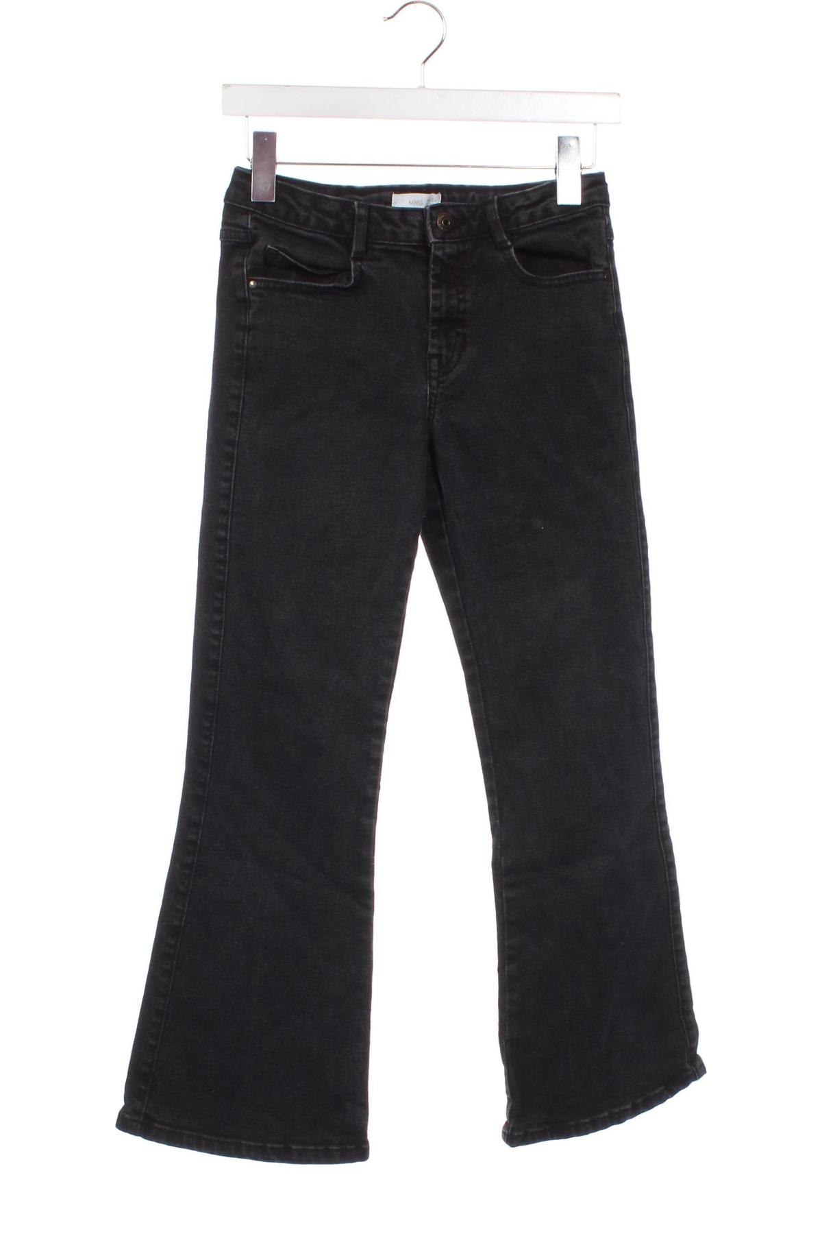 Kinderjeans H&M, Größe 13-14y/ 164-168 cm, Farbe Schwarz, Preis € 9,49