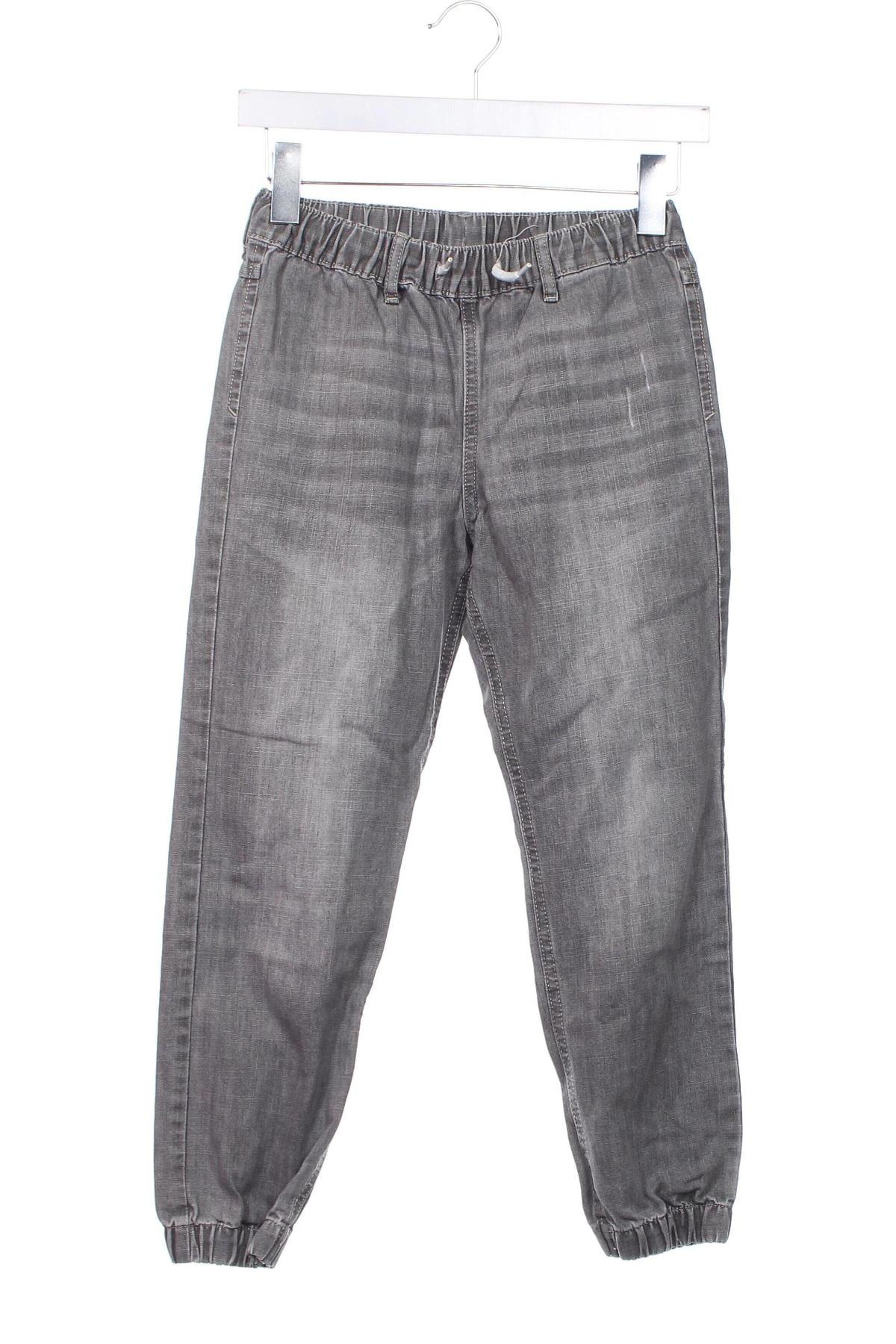 Dziecięce jeansy H&M, Rozmiar 8-9y/ 134-140 cm, Kolor Szary, Cena 45,99 zł