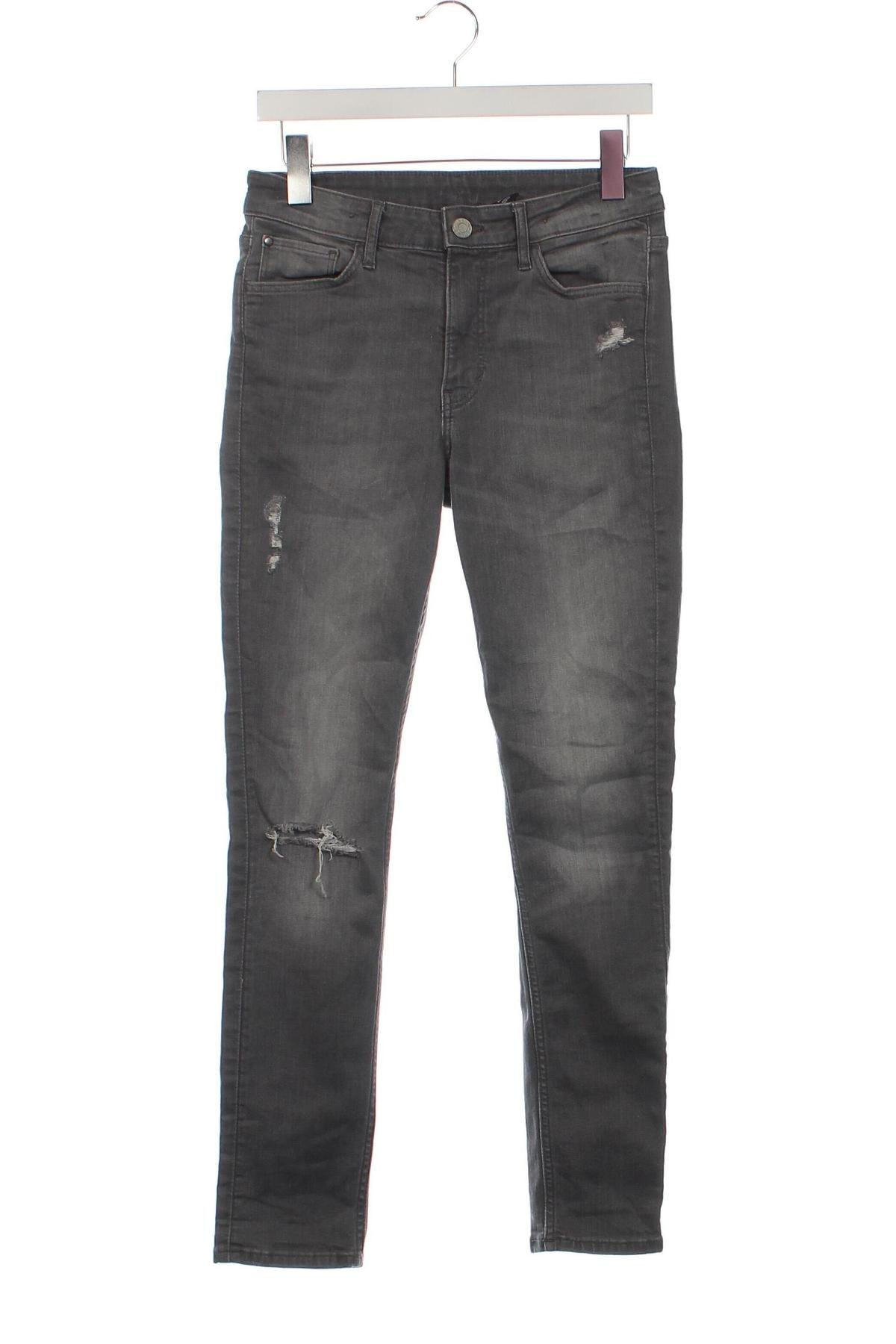 Kinderjeans H&M, Größe 12-13y/ 158-164 cm, Farbe Grau, Preis € 6,99