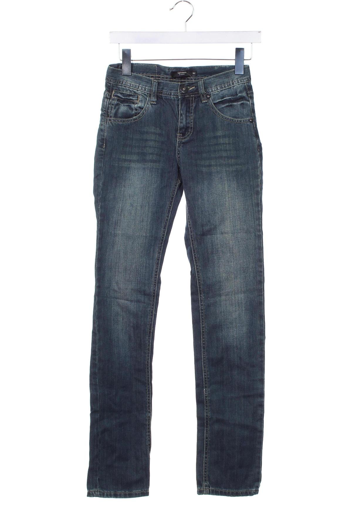 Kinderjeans KappAhl, Größe 11-12y/ 152-158 cm, Farbe Blau, Preis € 6,99