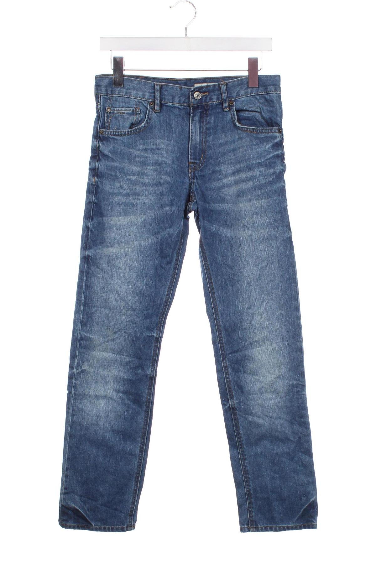 Kinderjeans H&M, Größe 13-14y/ 164-168 cm, Farbe Blau, Preis 6,99 €