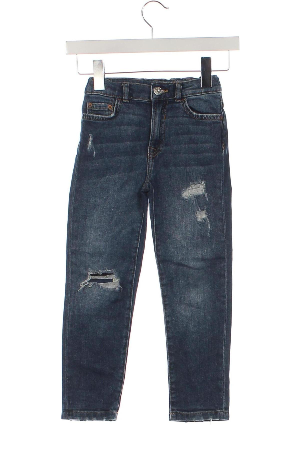 Kinderjeans Zara, Größe 6-7y/ 122-128 cm, Farbe Blau, Preis 5,99 €