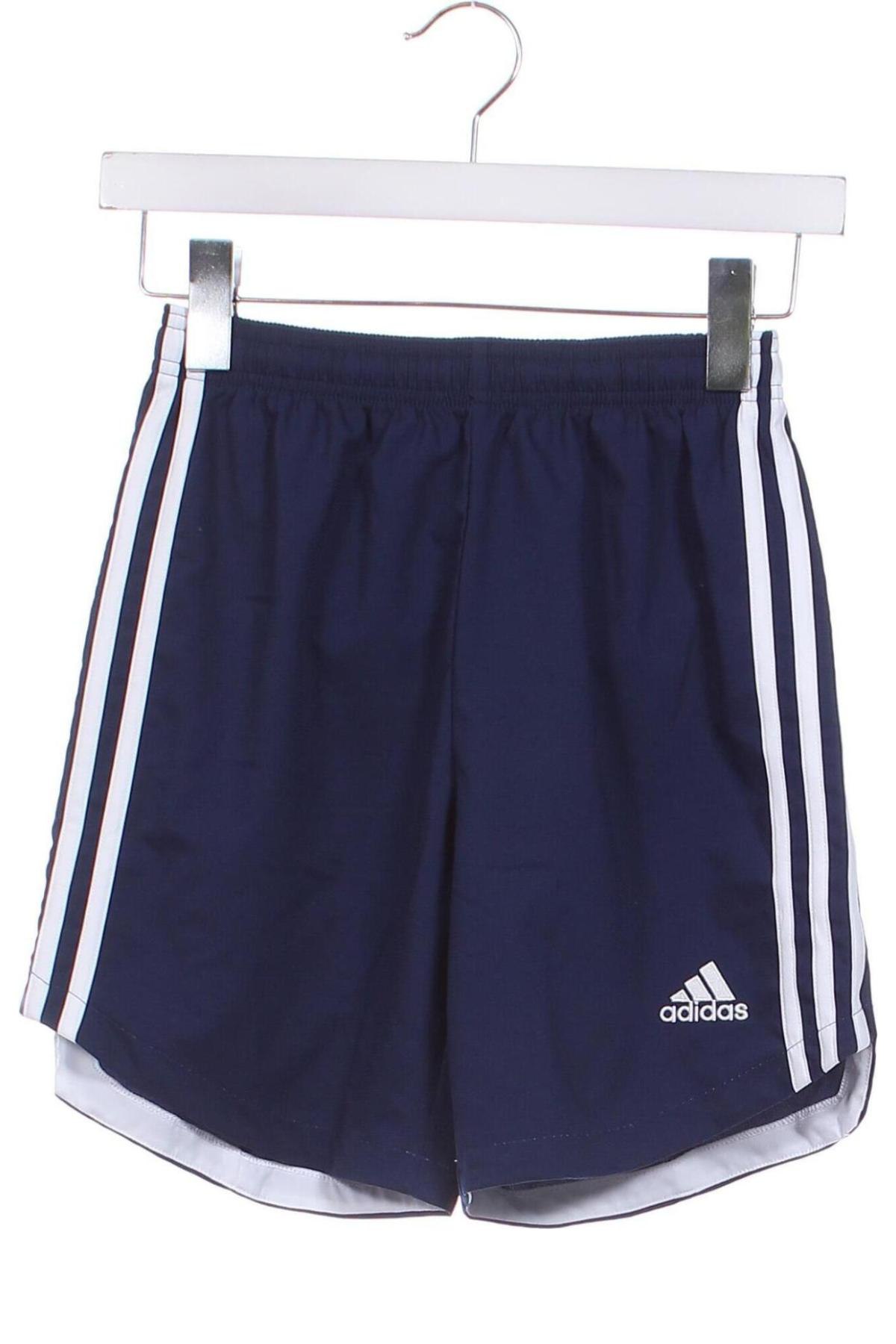 Παιδικό κοντό παντελόνι Adidas, Μέγεθος 11-12y/ 152-158 εκ., Χρώμα Μπλέ, Τιμή 8,99 €