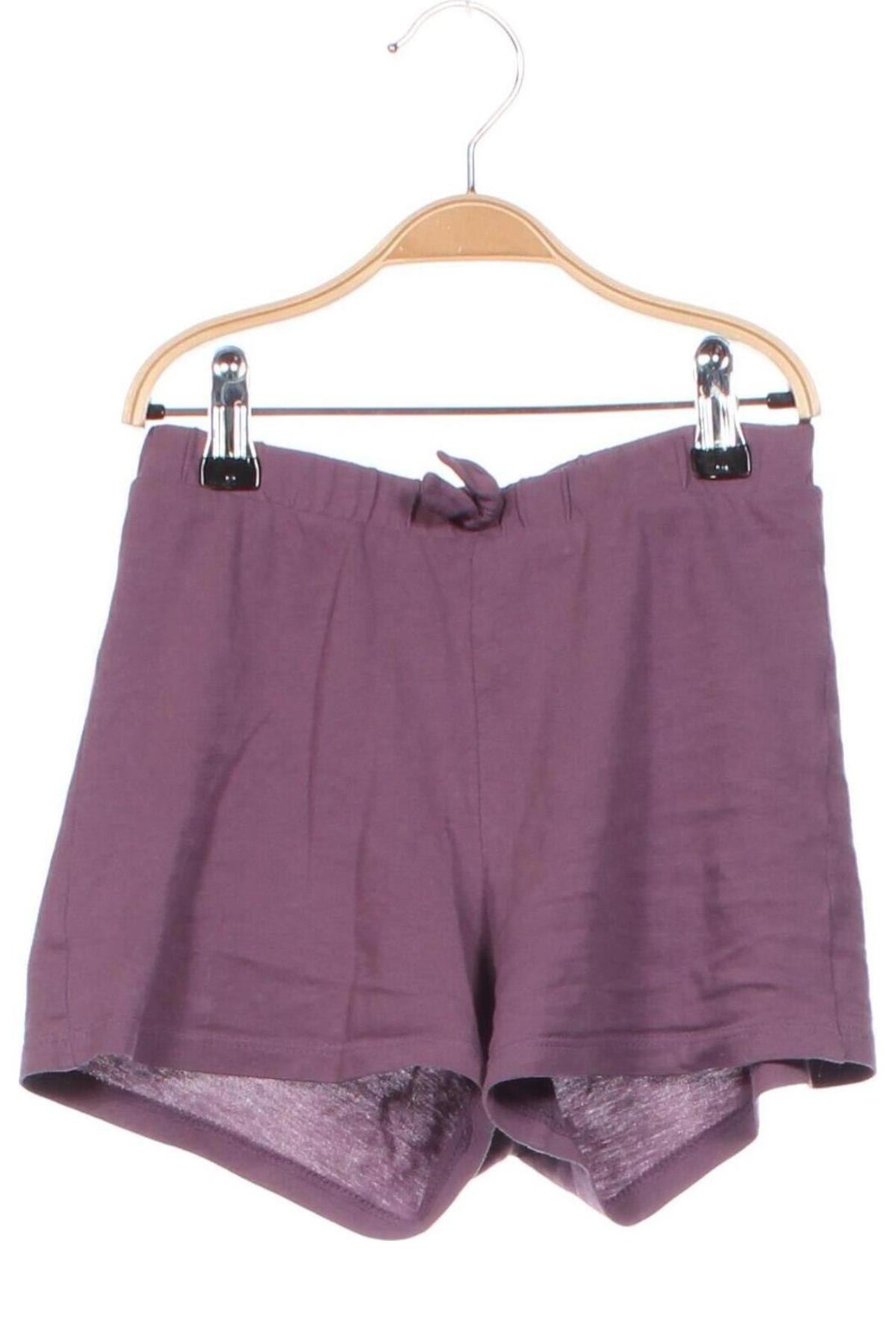 Kinder Shorts H&M, Größe 6-7y/ 122-128 cm, Farbe Lila, Preis 2,99 €