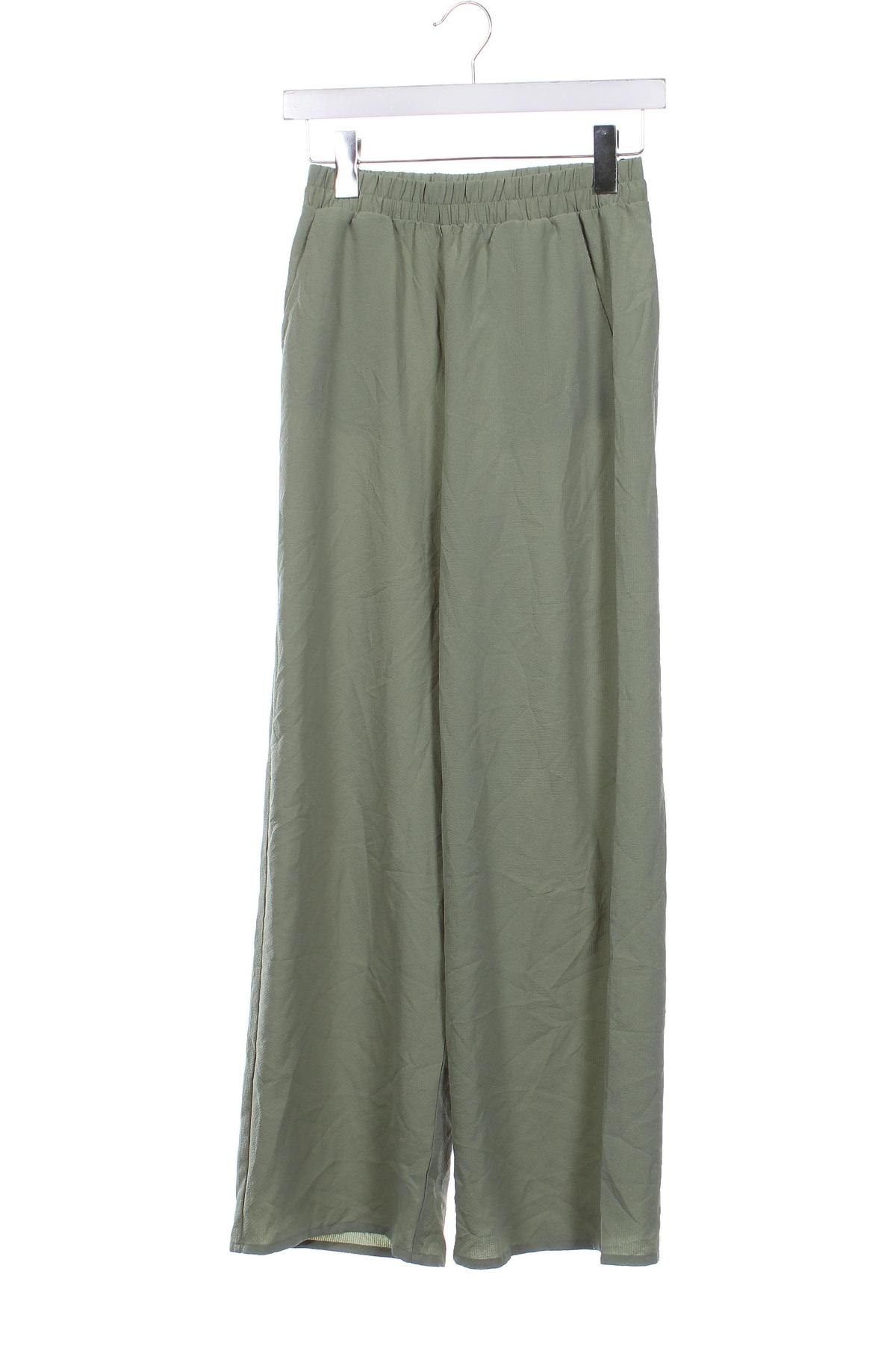 Pantaloni pentru copii H&M, Mărime 13-14y/ 164-168 cm, Culoare Verde, Preț 35,99 Lei