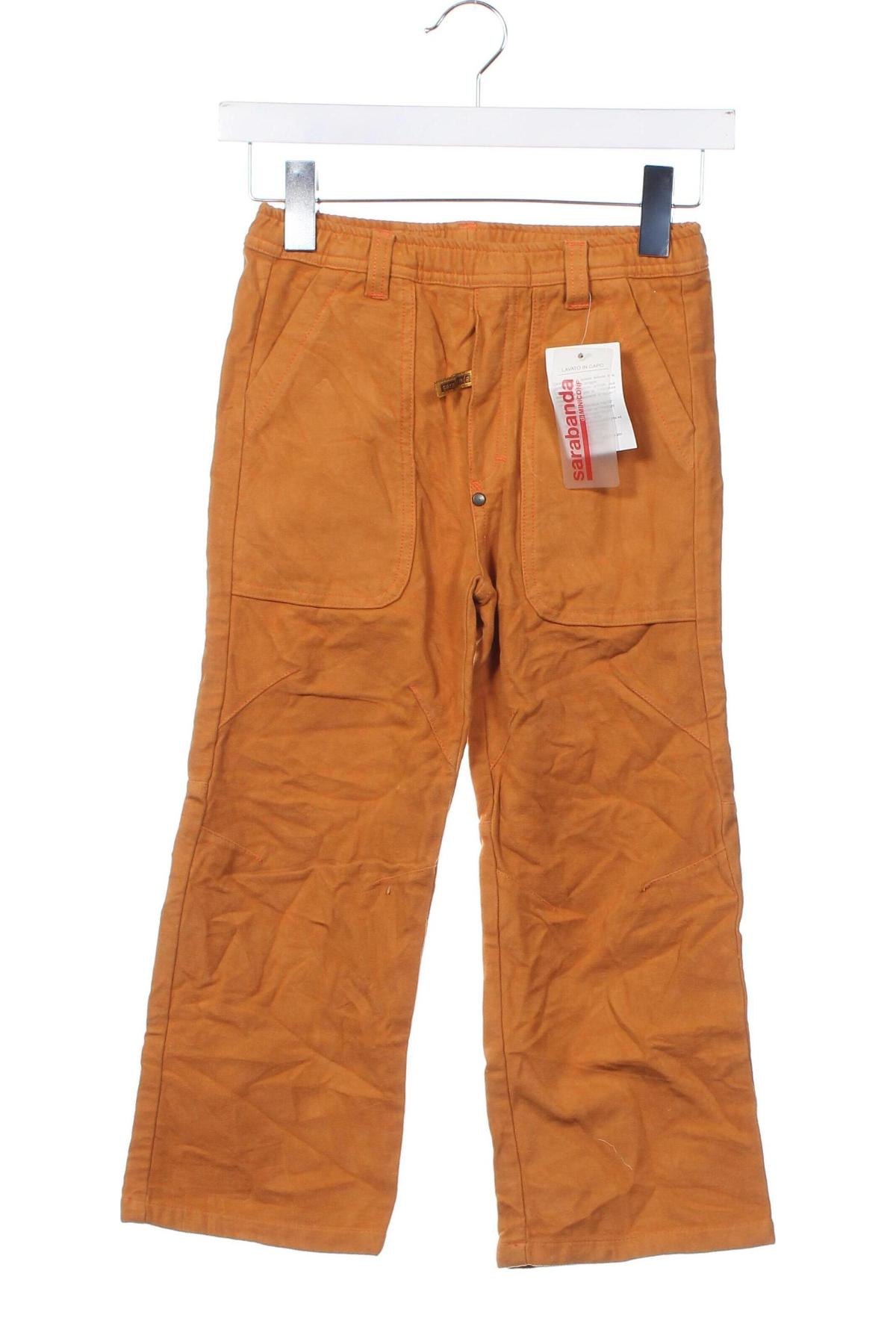 Pantaloni pentru copii Sarabanda, Mărime 4-5y/ 110-116 cm, Culoare Maro, Preț 134,99 Lei