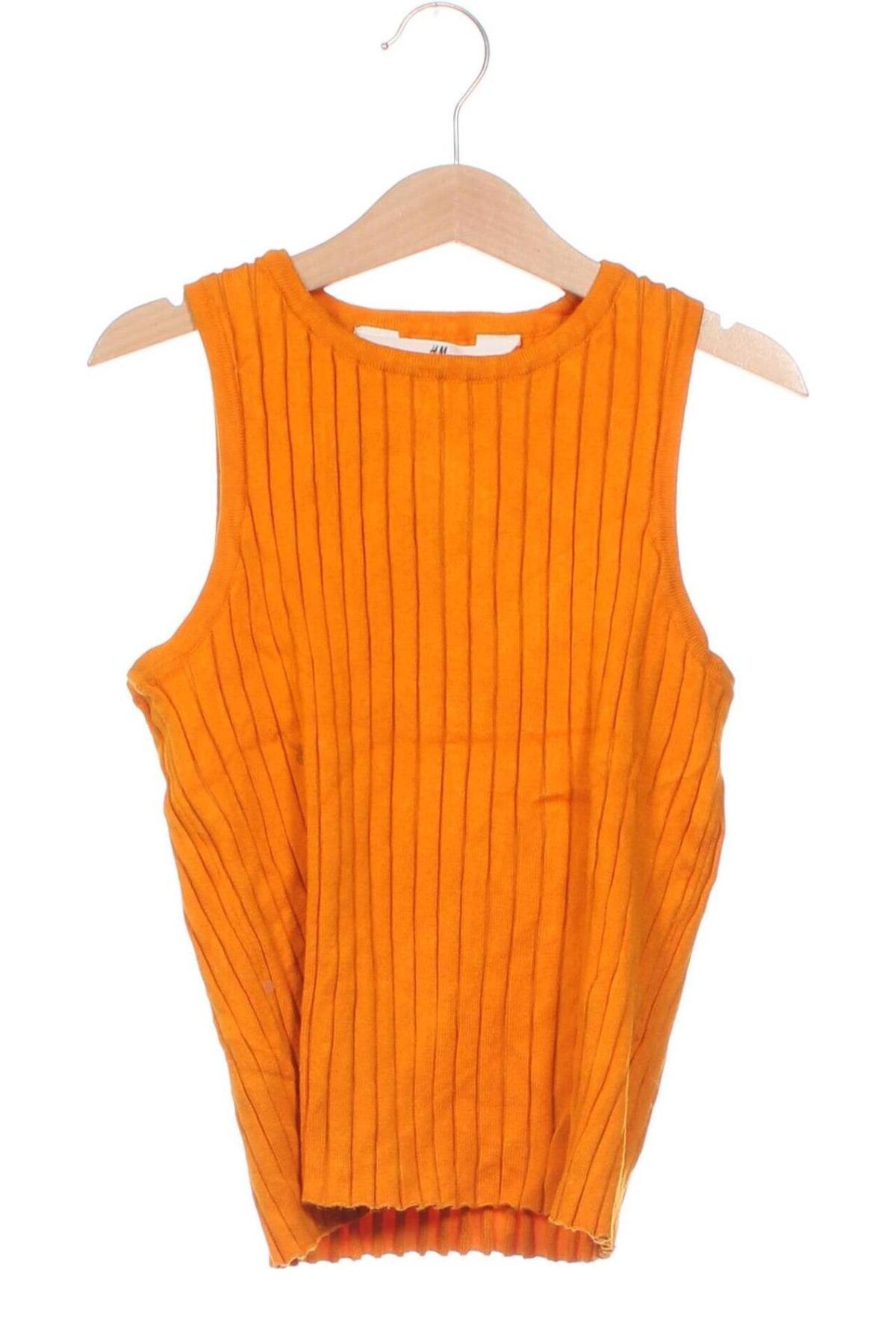 Kinder Top H&M, Größe 10-11y/ 146-152 cm, Farbe Orange, Preis 4,99 €