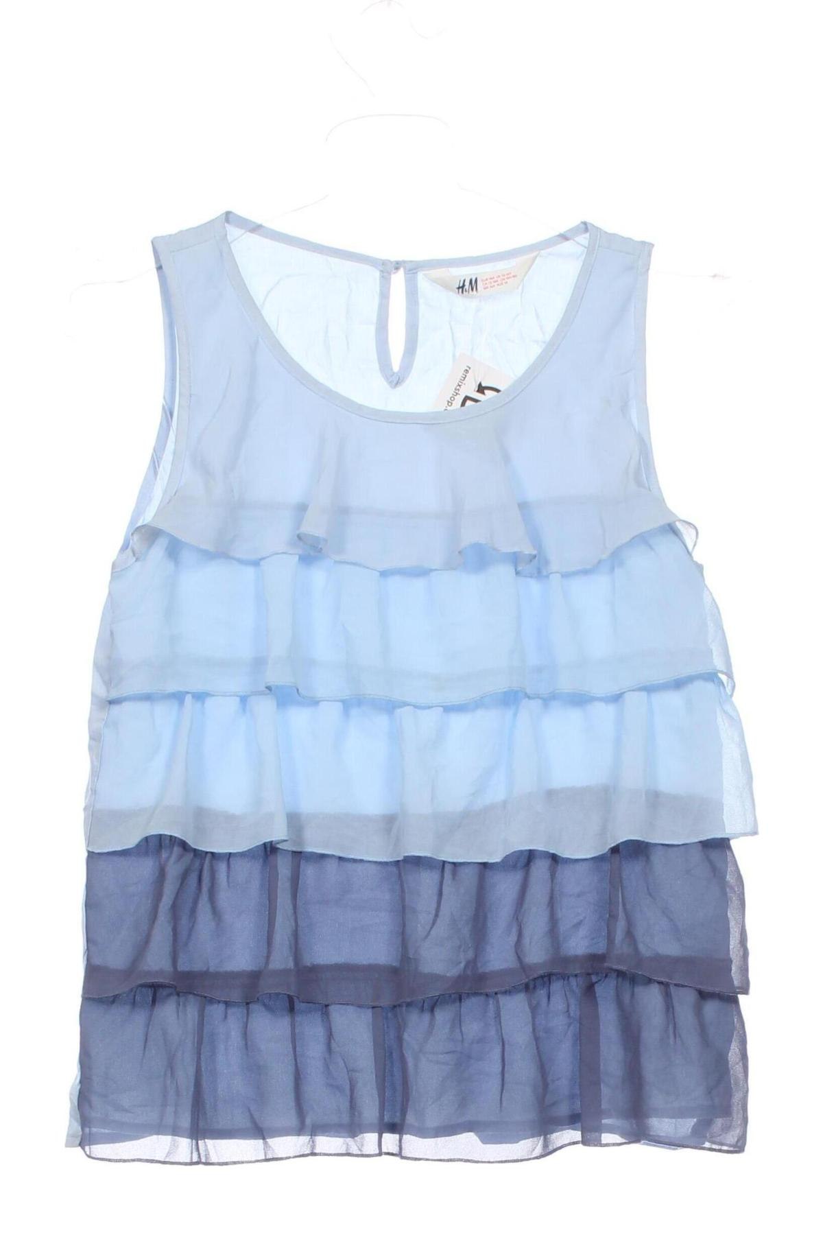 Kinder Top H&M, Größe 12-13y/ 158-164 cm, Farbe Blau, Preis € 3,99