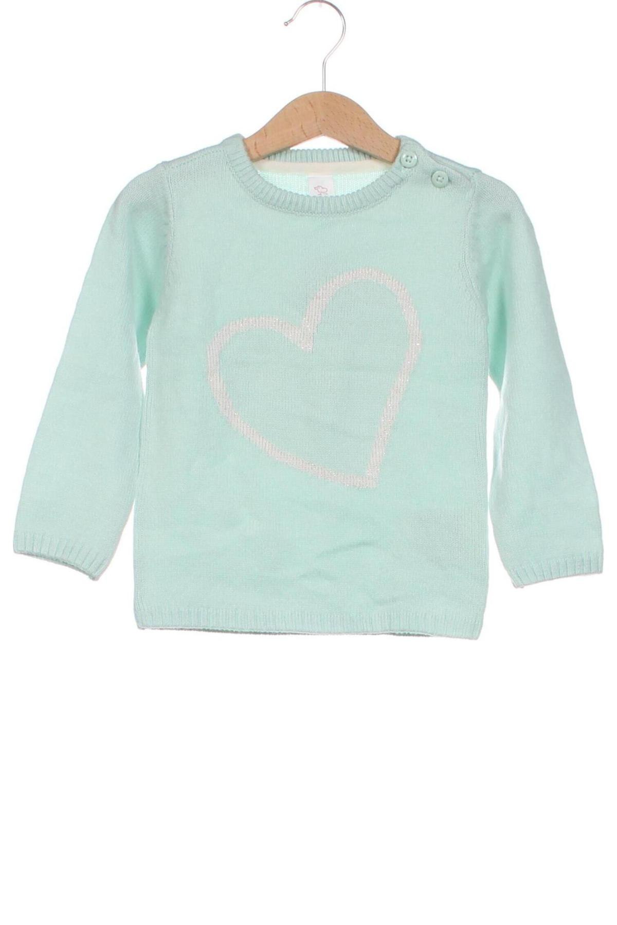 Kinderpullover Baby Club, Größe 18-24m/ 86-98 cm, Farbe Blau, Preis 8,99 €