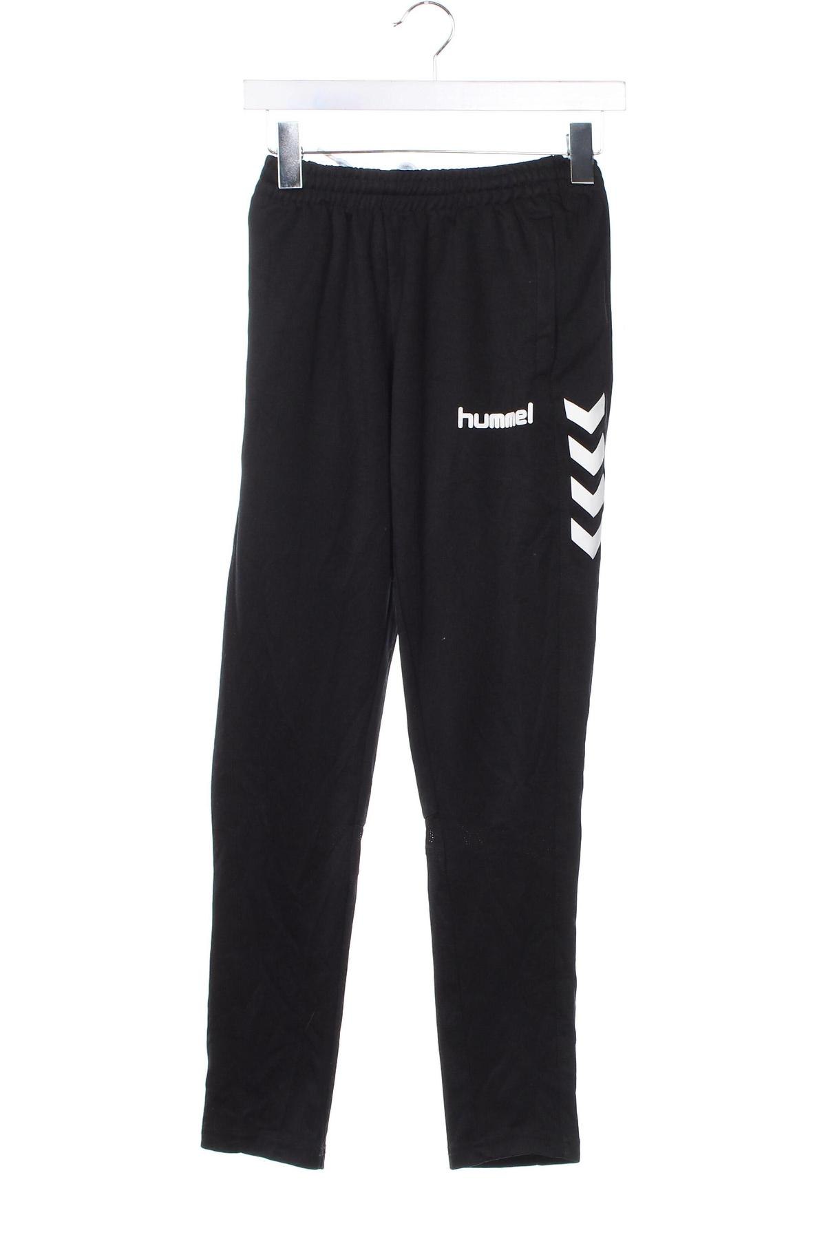 Pantaloni de trening, pentru copii Hummel, Mărime 13-14y/ 164-168 cm, Culoare Negru, Preț 43,99 Lei