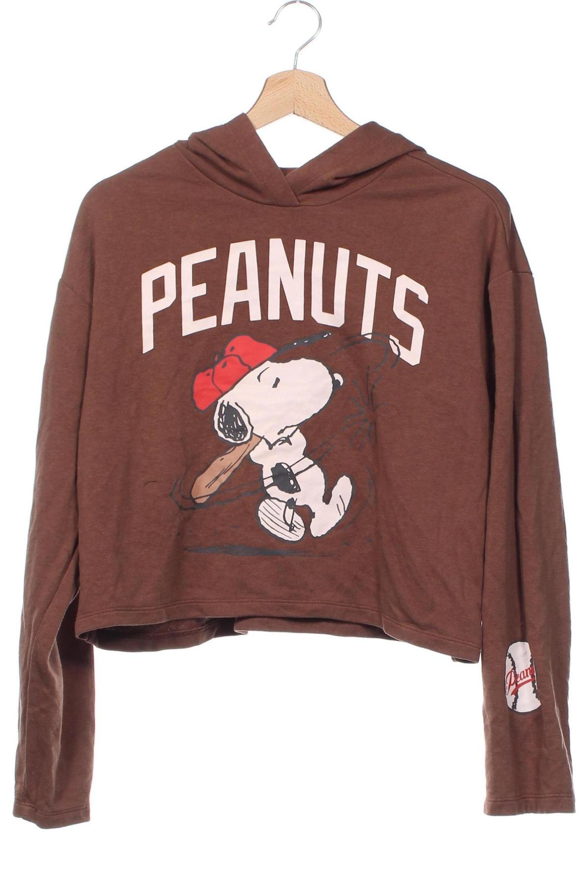 Kinder Sweatshirts H&M, Größe 14-15y/ 168-170 cm, Farbe Braun, Preis 8,99 €